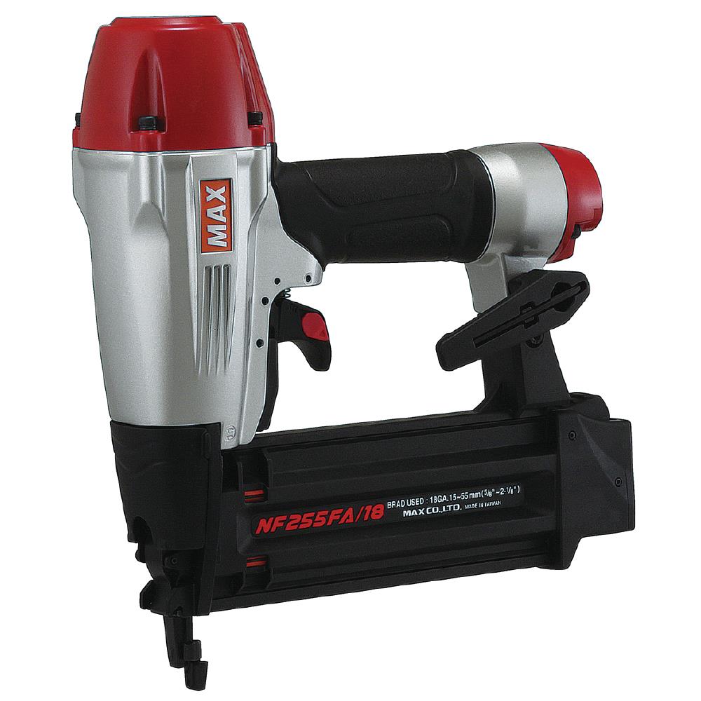 Clavadora recta neumática MAX SuperFinisher de 5/8 pulgadas y calibre 18 NF255FA/18.