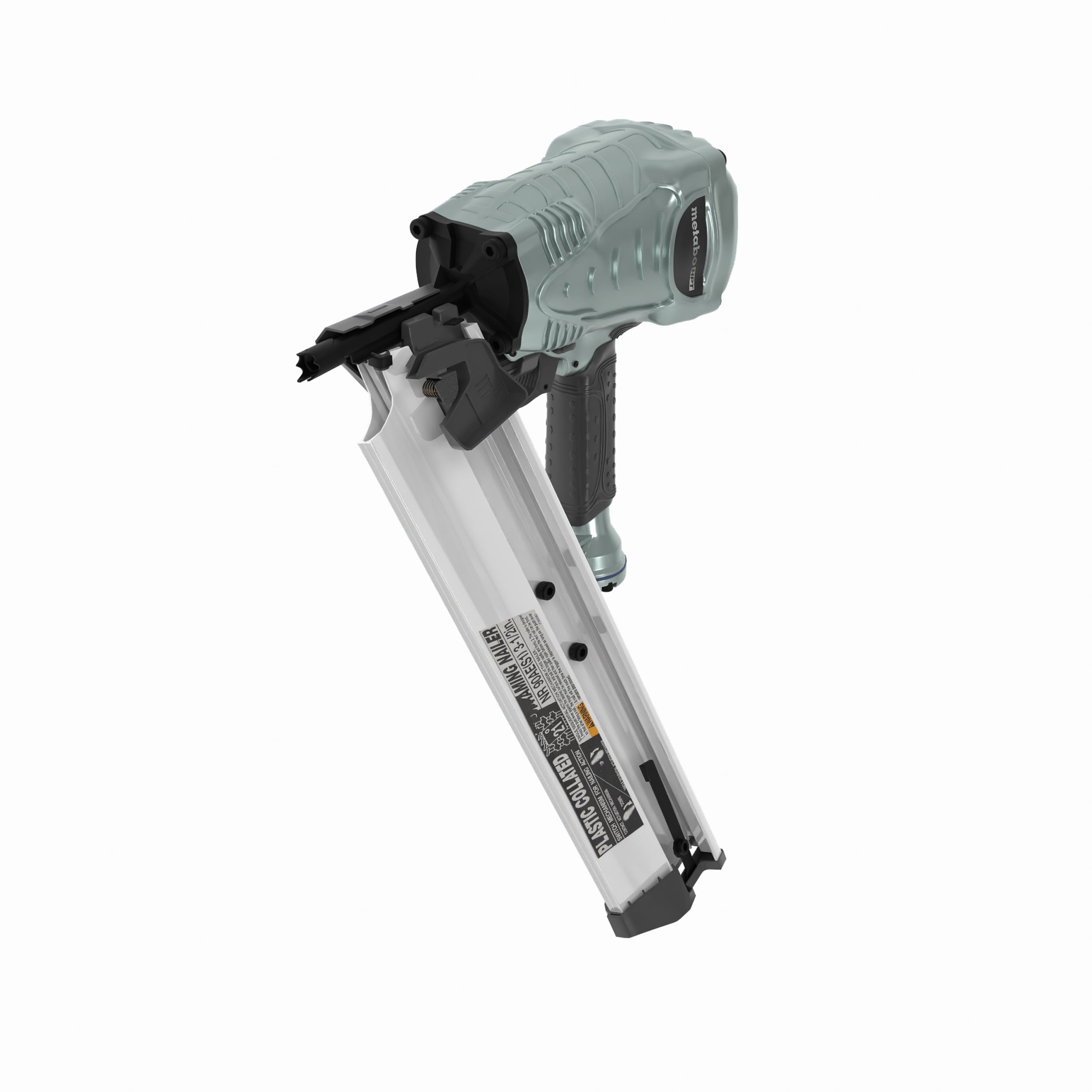 Clavadora neumática de cabezal redondo de 21 grados Metabo HPT 3-1/2 pulgadas NR90AES1M