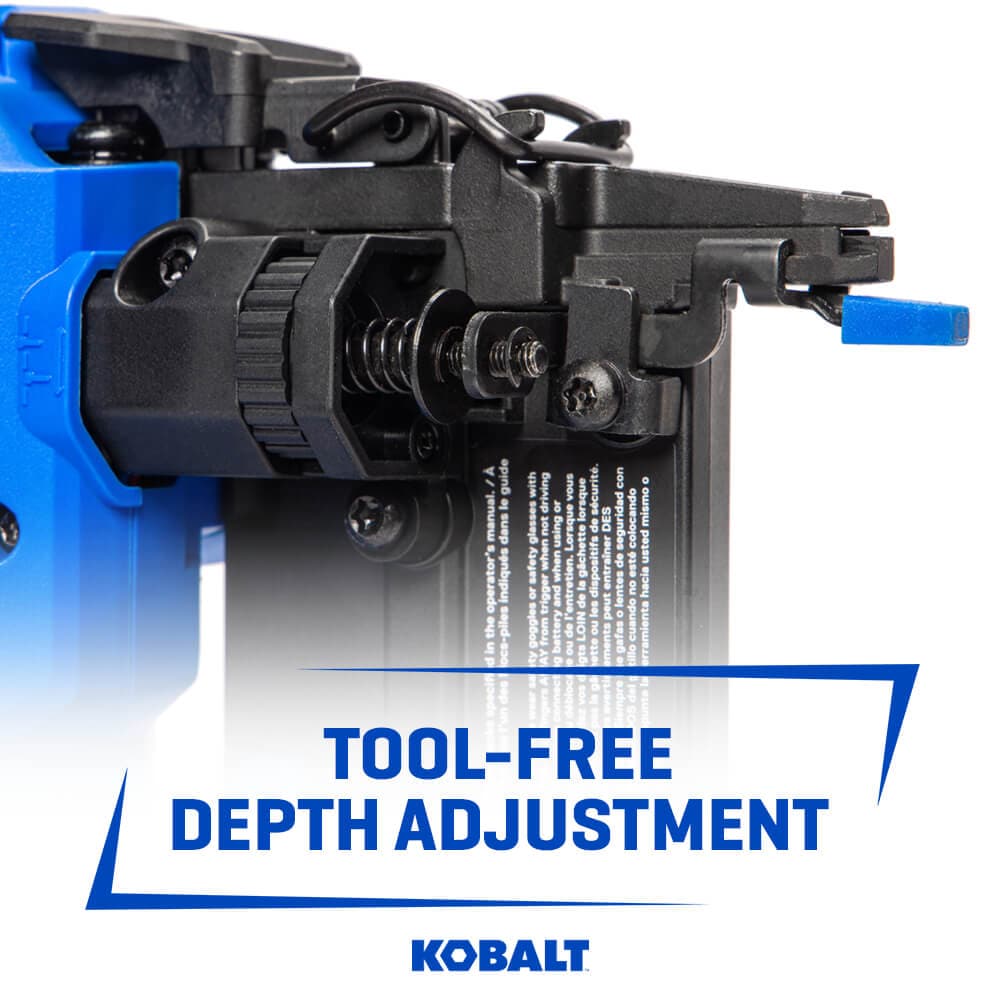 Clavadora recta inalámbrica Kobalt XTR de calibre 18 de 2-1/8 pulgadas KNA 124B-03