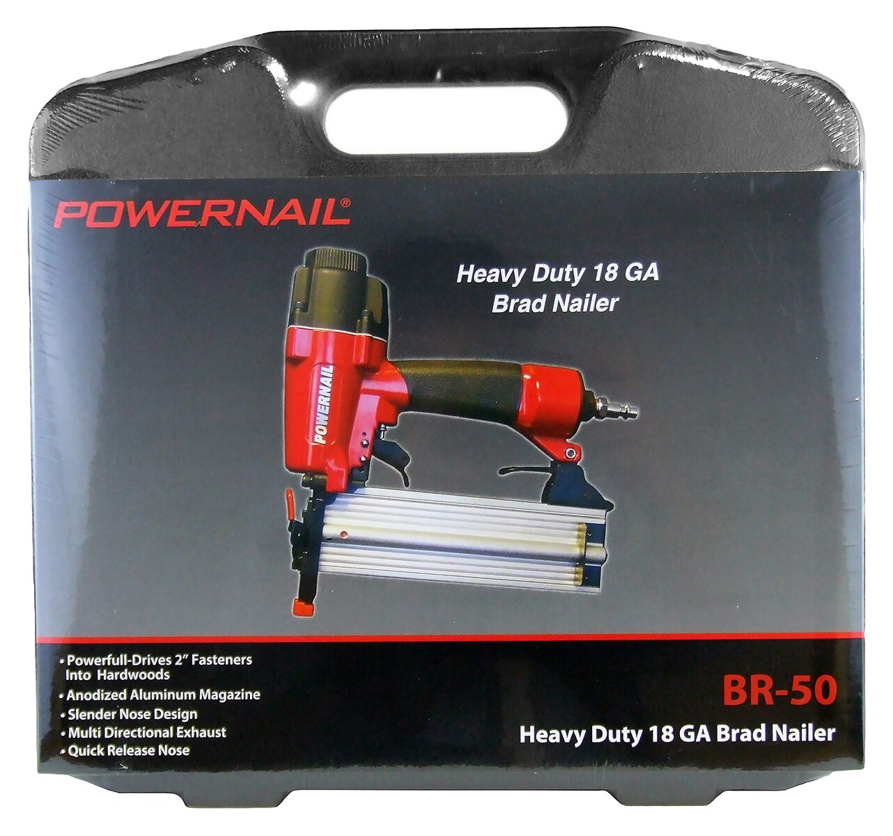 Clavadora de Piso Neumática de 18 -Gauge 2-Pulgadas Powernail BR50