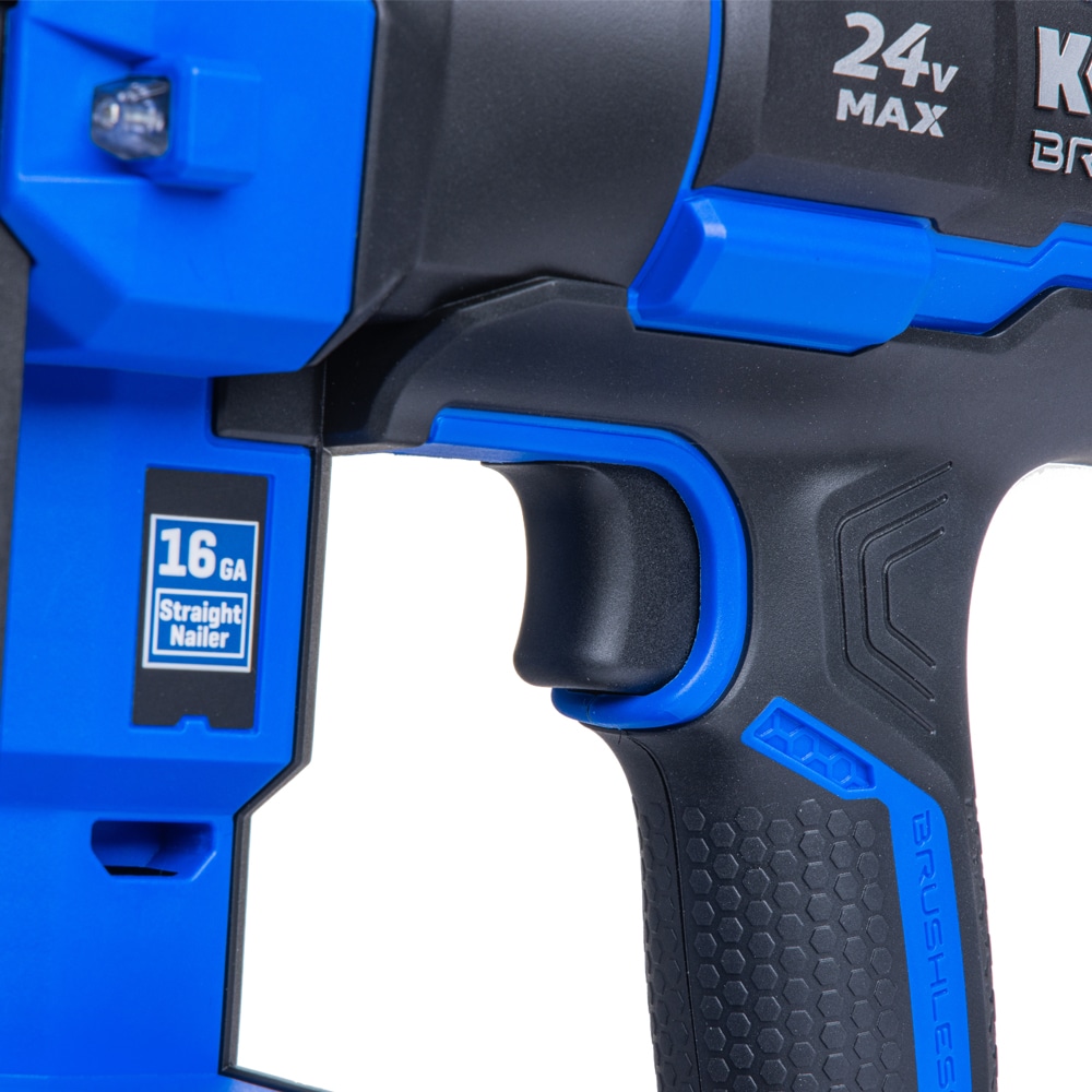Clavadora recta inalámbrica de calibre 16 Kobalt XTR de 2-1/2 pulgadas (Batería no incluida) KXNA 224B-03