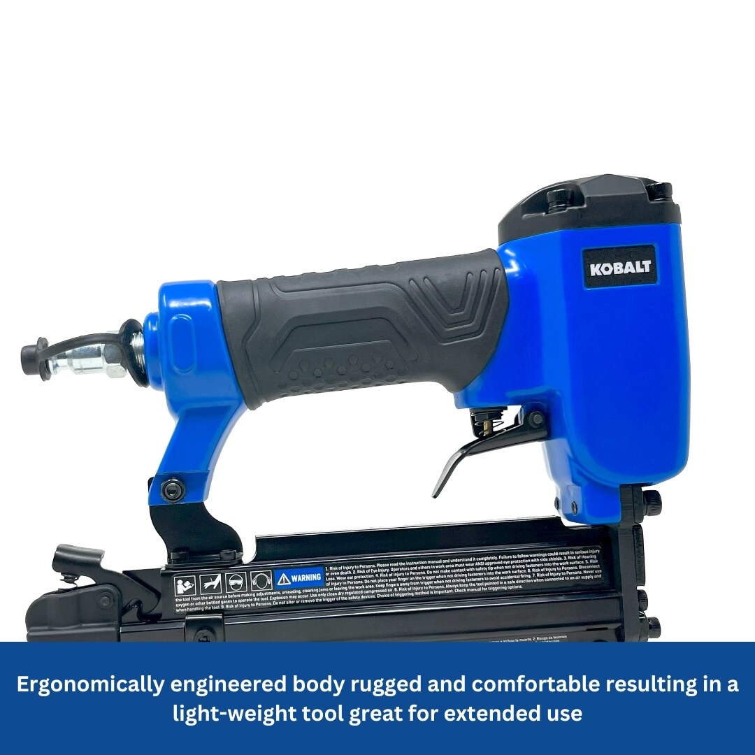 Clavadora Kobalt de 1 pulgada, calibre 23 - Clavadora neumática de pines KBAT161002