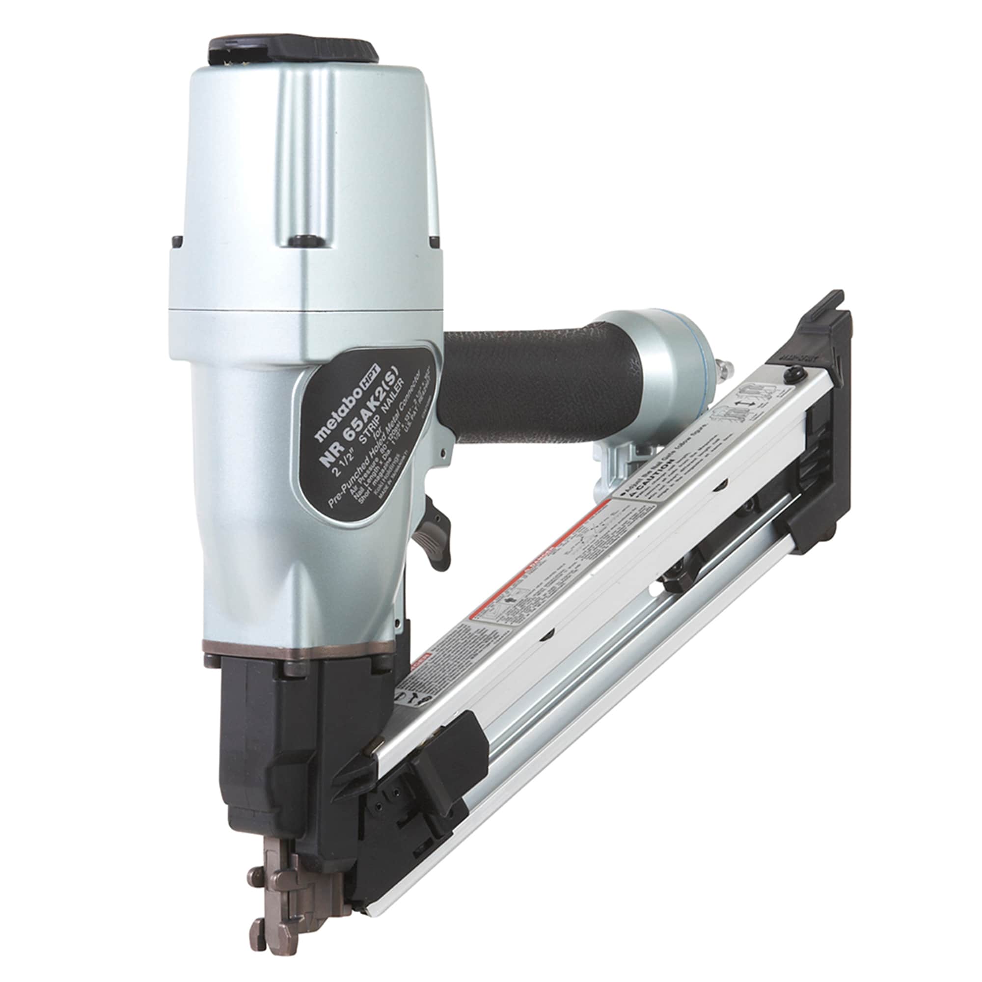Clavadora neumática de metal Metabo HPT 2-1/2 pulgadas NR65AK2SM
