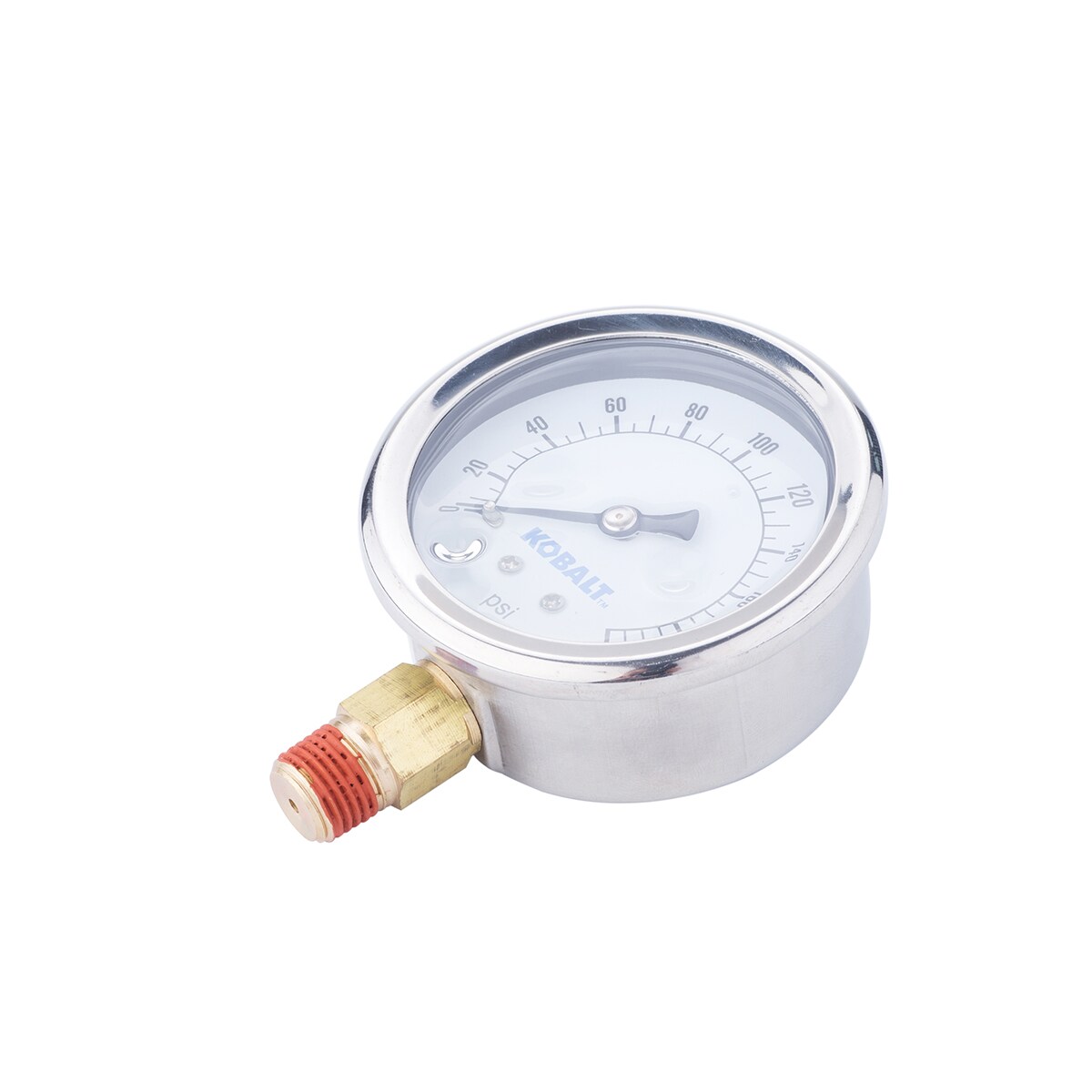 Manómetro de montaje inferior lleno de 1/4 pulgadas y 200Psi Kobalt SGY-AIR239