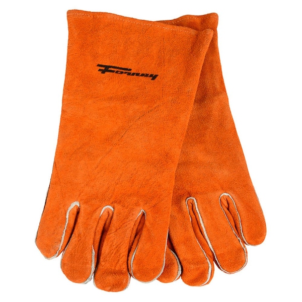 Guantes de soldadura de cuero de russet de Forney para hombre talla XL - 53432