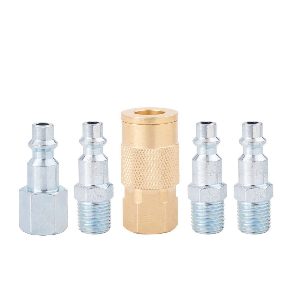 Kit de Conexión Industrial Kobalt de 5 Piezas de 1/4 de Pulgada