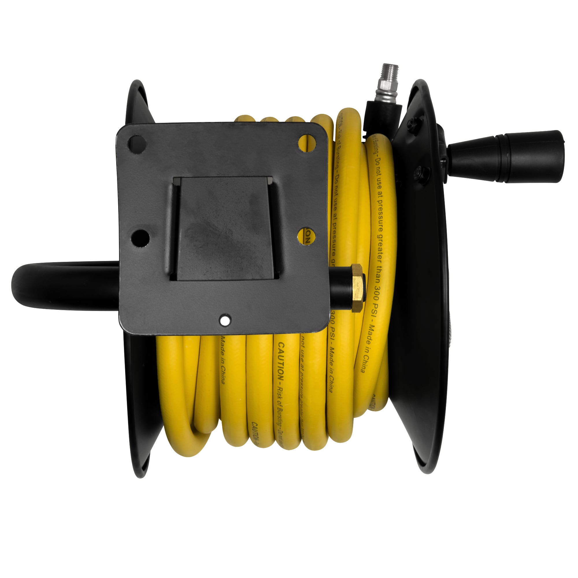 Carrete manual de manguera DEWALT, 3/8 pulgadas x 50 pies. De goma DXCM024-0348