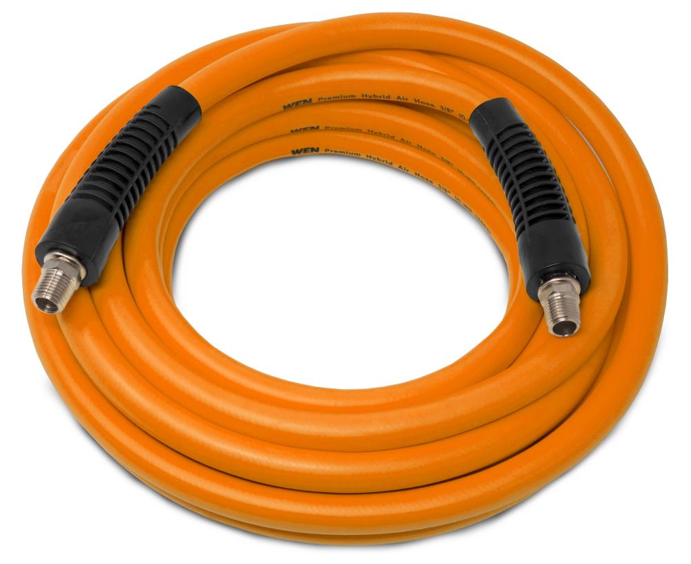Manguera de aire neumática híbrida de polímero de 25 pies por 3/8 pulgadas y 300 PSI AH3825