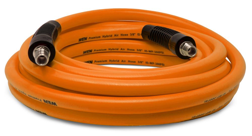 Manguera de aire neumática híbrida de polímero de 25 pies por 3/8 pulgadas y 300 PSI AH3825