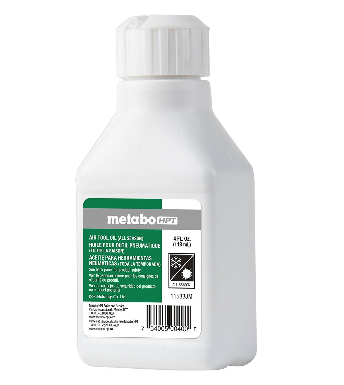 Aceite para herramientas resistente a todas las condiciones Metabo HPT 115338M