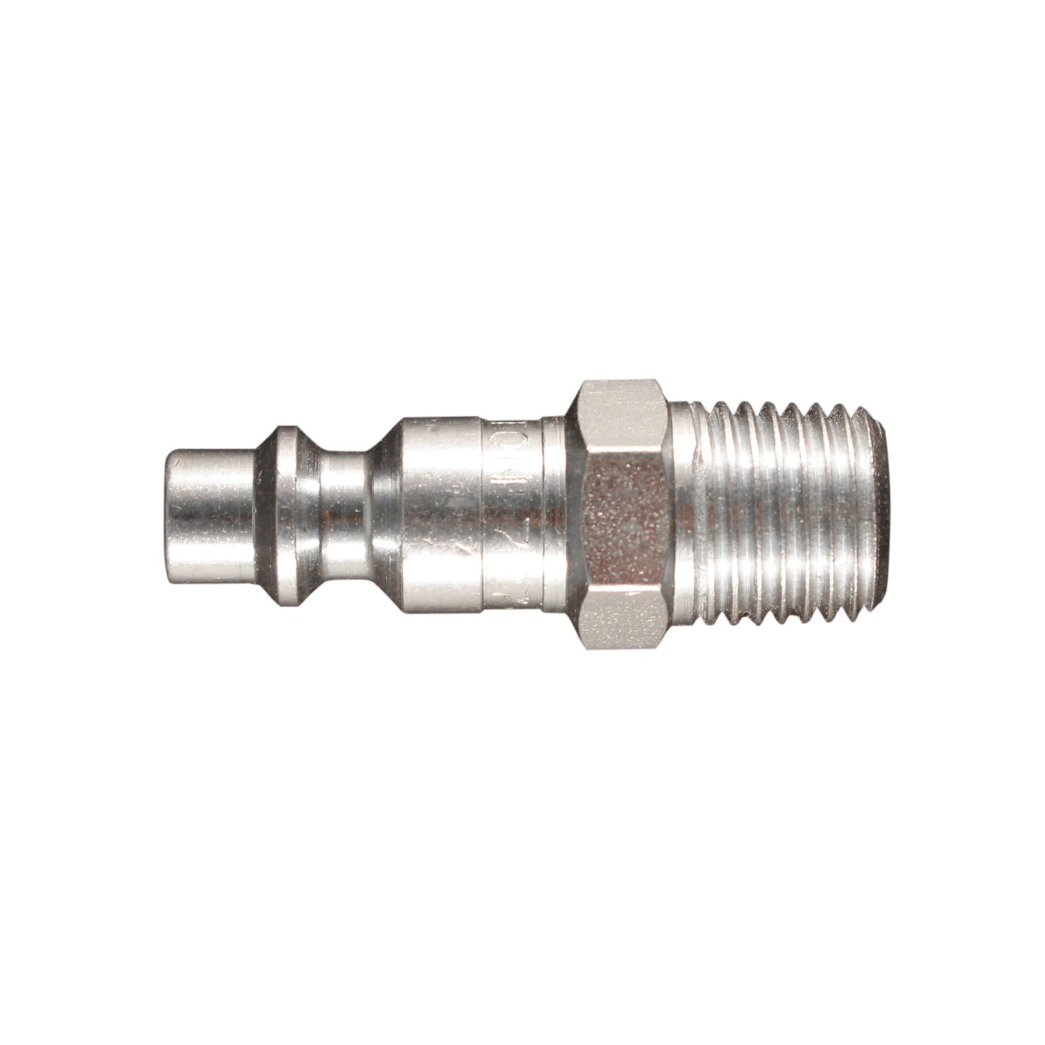 Acoplador y enchufe de acero de 1/4 pulgadas Milton - Presión máxima de entrada de 300 PSI, Flujo de aire máximo de 40 SCFM S-727