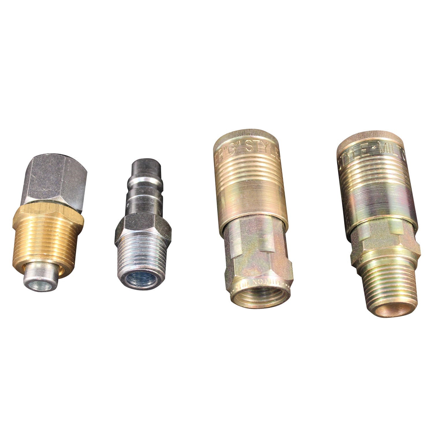 Kit de Reductor de Acoplador, Clavija y Manguera de Aire Milton Milton (s-224) Estilo G, 5 Piezas S-224