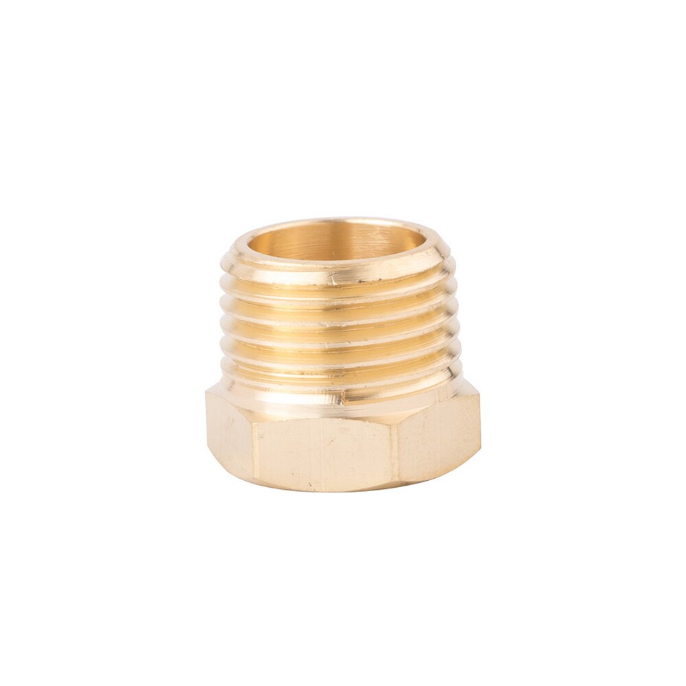 Adaptador de Rosca BSP a NPT de Latón Kobalt 1/2 pulgada (M) x 1/4 pulgada (H) SGY-AIR54NB