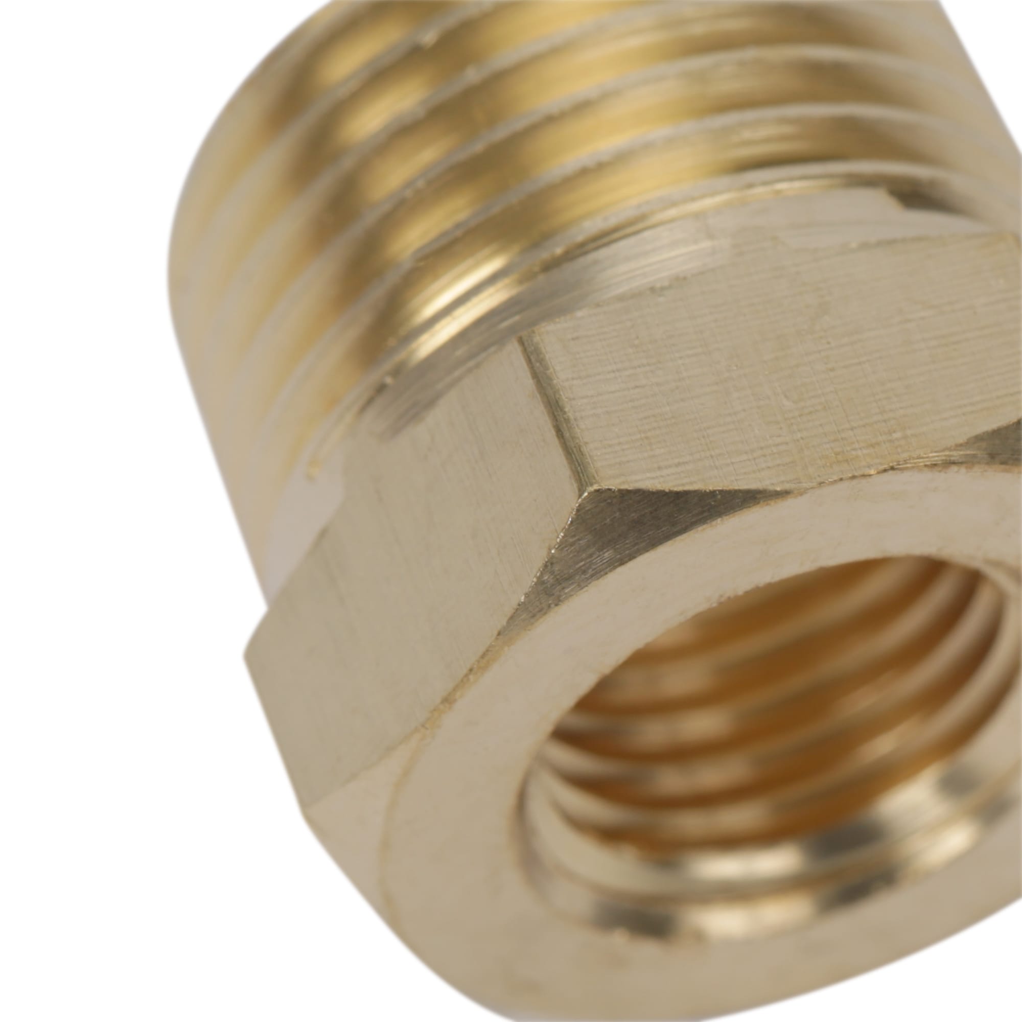 Adaptador de Rosca BSP a NPT de Latón Kobalt 1/2 pulgada (M) x 1/4 pulgada (H) SGY-AIR54NB