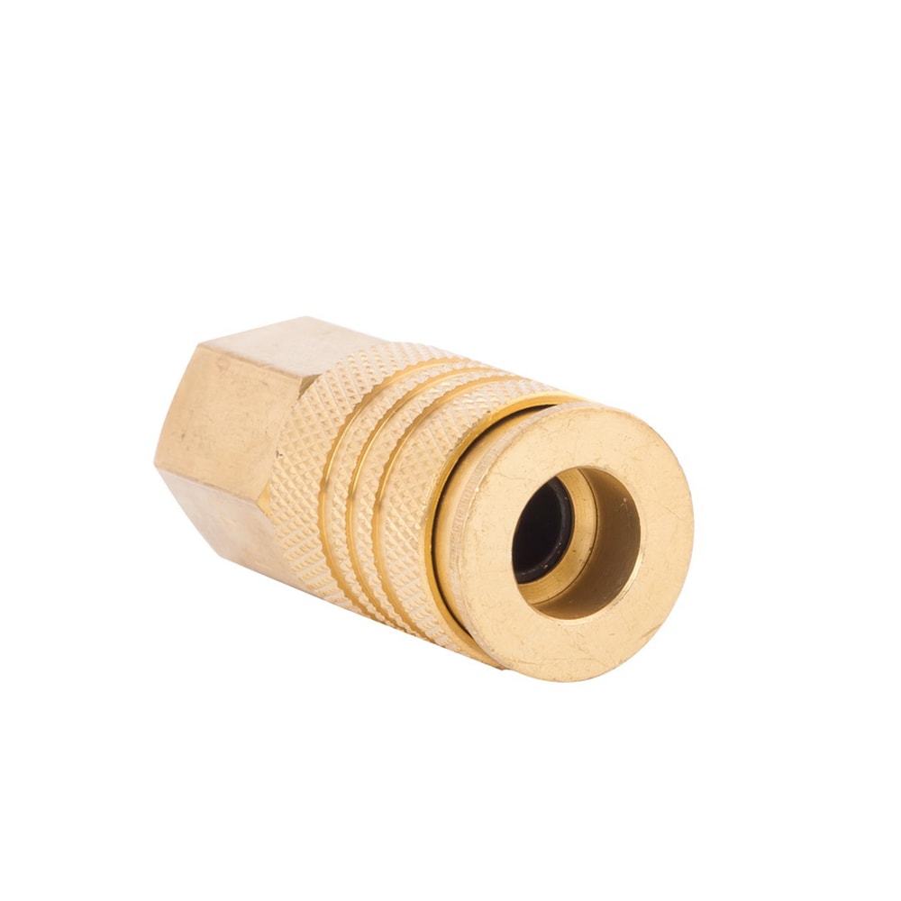 Acoplador de latón Kobalt (H) universal de 1/4 pulgada SGY-AIR26NB