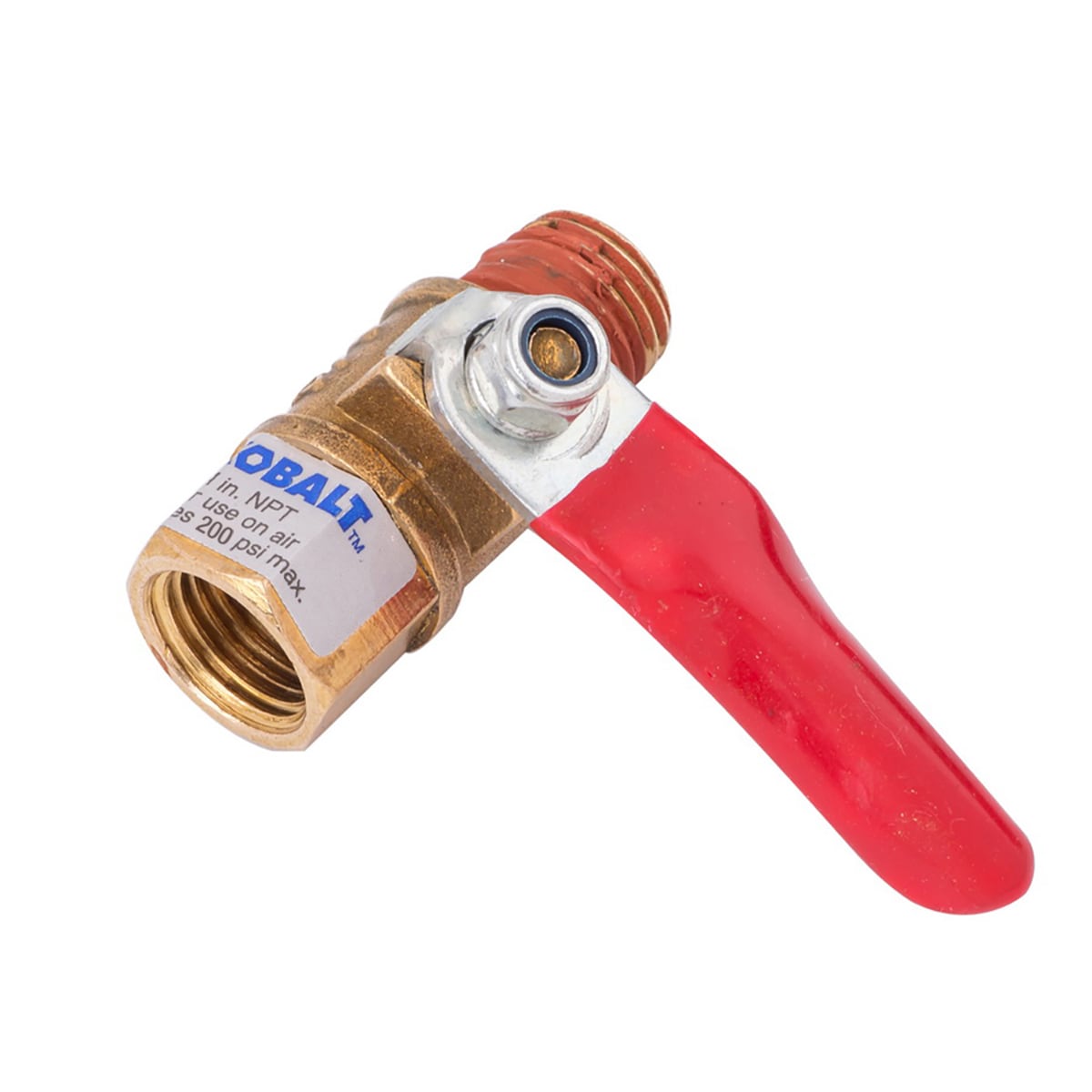 Válvula de bola mini de Kobalt NPT de 1/4 pulgadas