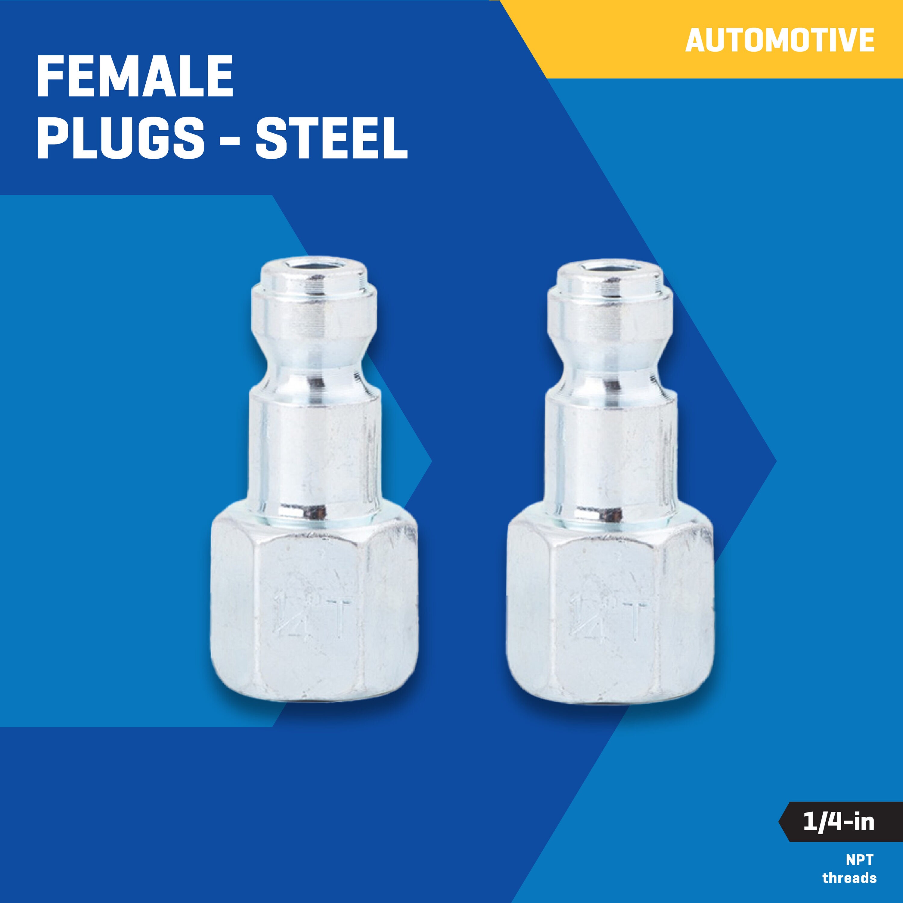 Juego de Tapones NPT Kobalt (H) de 1/4 pulgadas para Automóviles SGY-AIR39NB