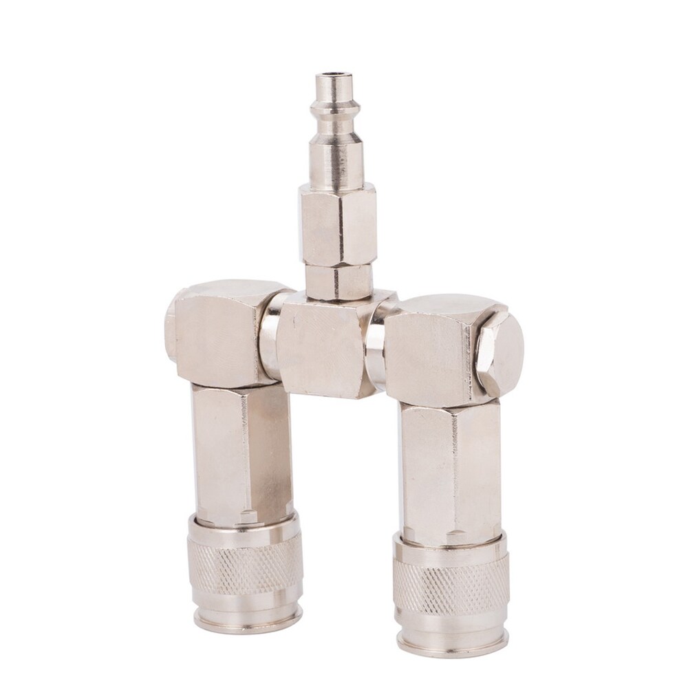 Divisor giratorio para manguera de aire industrial de 1/4 de pulgada Kobalt