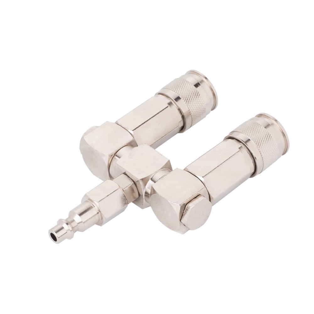 Divisor giratorio para manguera de aire industrial de 1/4 de pulgada Kobalt
