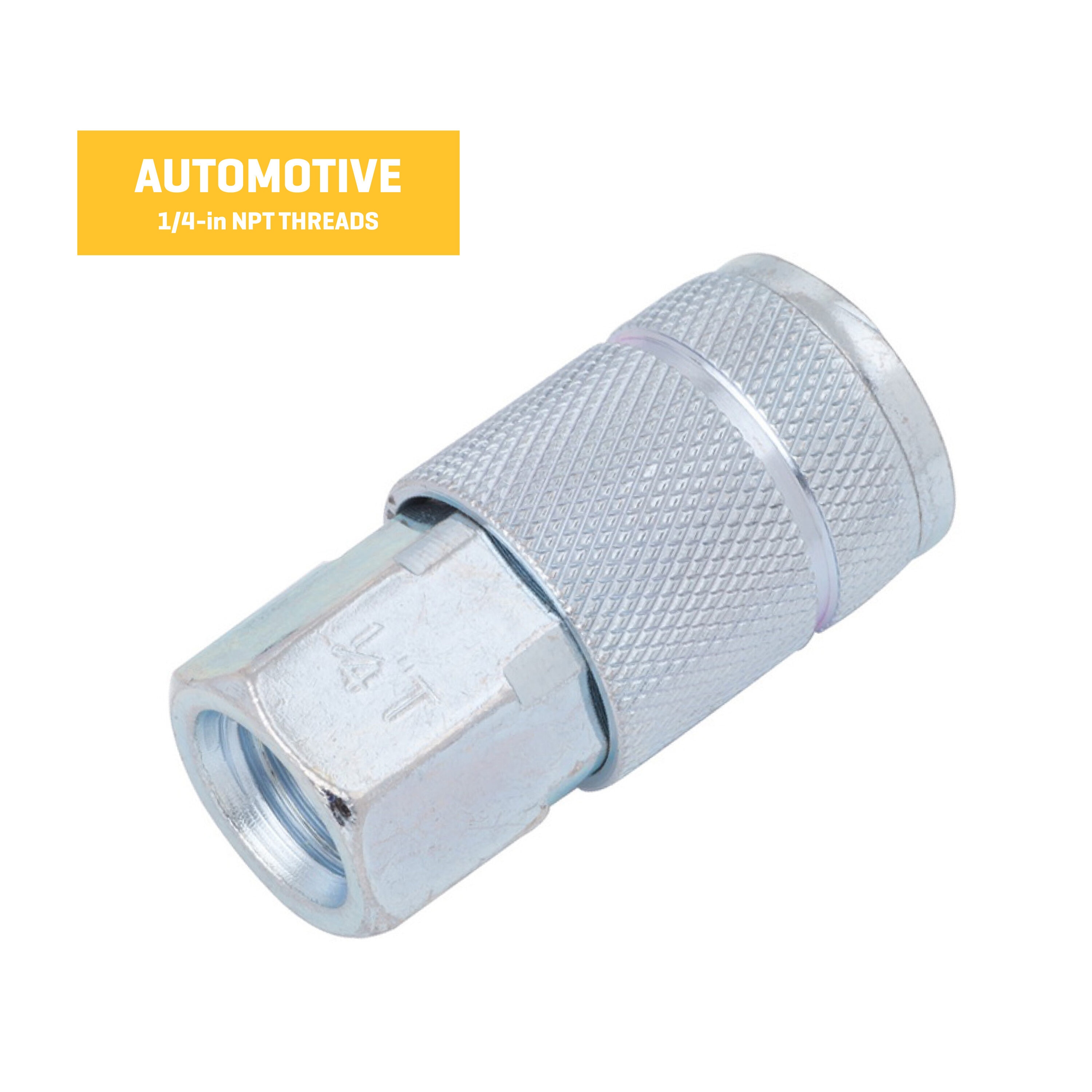 Acoplador NPT de acero Kobalt (H) 1/4 pulgadas para automotriz SGY-AIR202