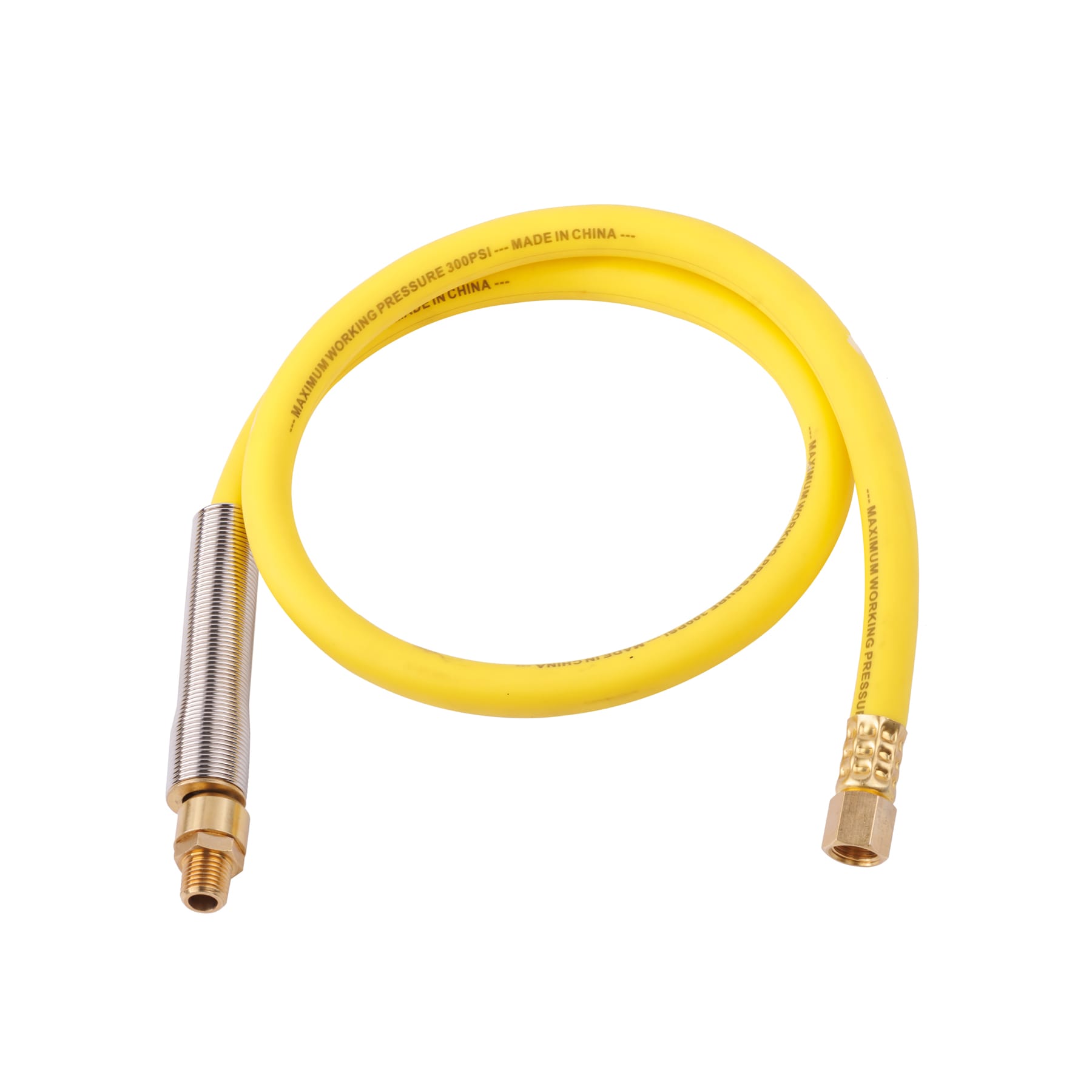 Manguera Flexible Híbrida de Polietileno de 3/8 pulgadas X 3 pies con Adaptador Giratorio
