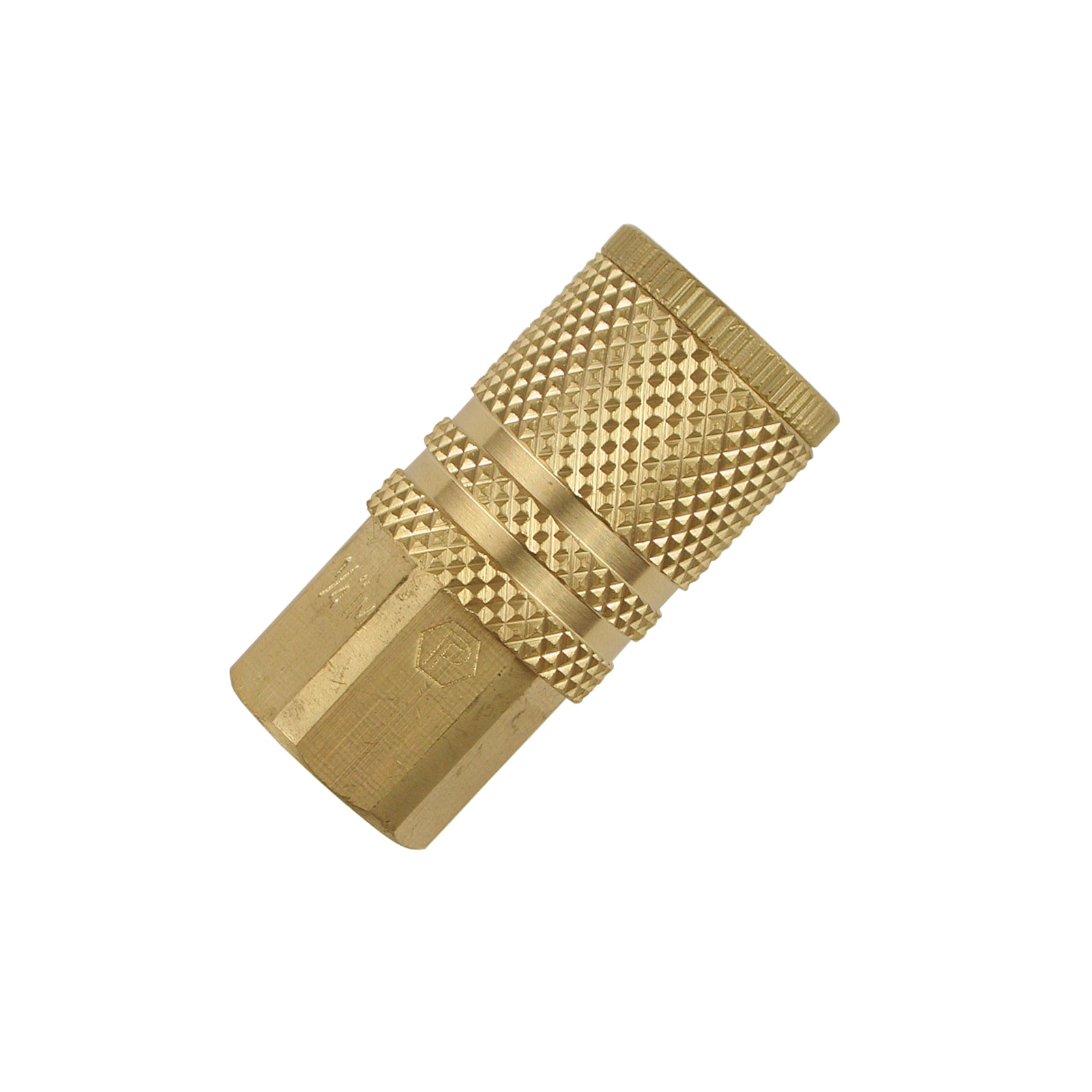 Paquete de 10 Acoplamientos Extremos de Latón con Rodamiento de Bolas de 1/4" x 1/4" de Alta Resistencia Primefit