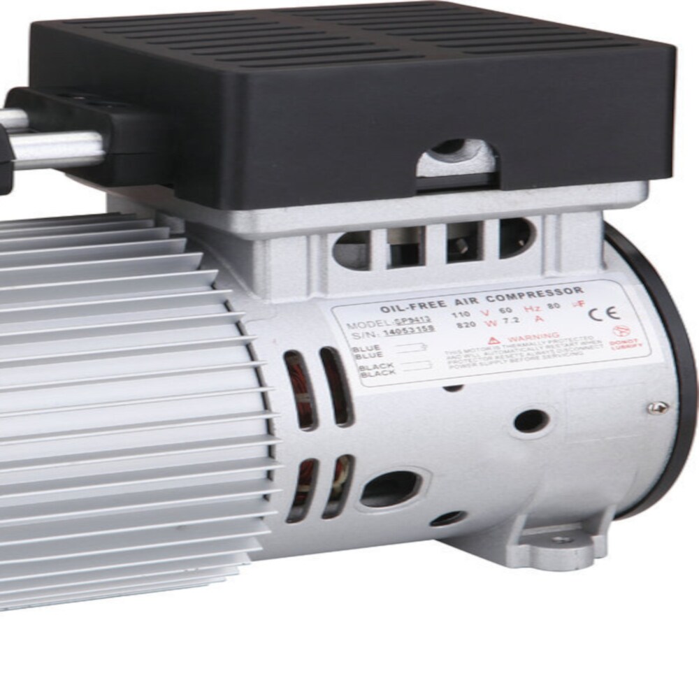 Compresor de aire portátil horizontal y silencioso de 120 psi de California Air Tools SP-9413.