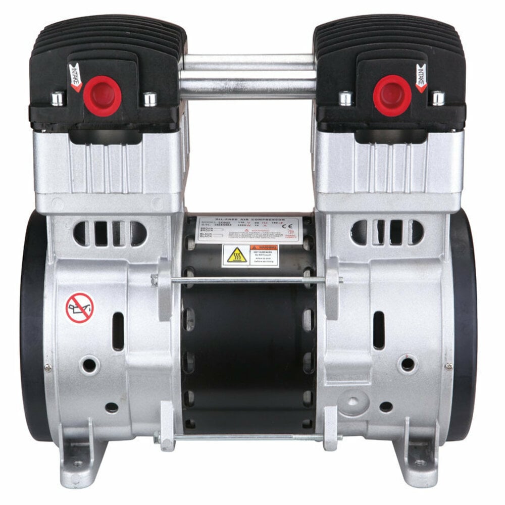Compresor de aire portátil inalámbrico de 150 psi y horizontal, silencioso de California Air Tools SP-9421.