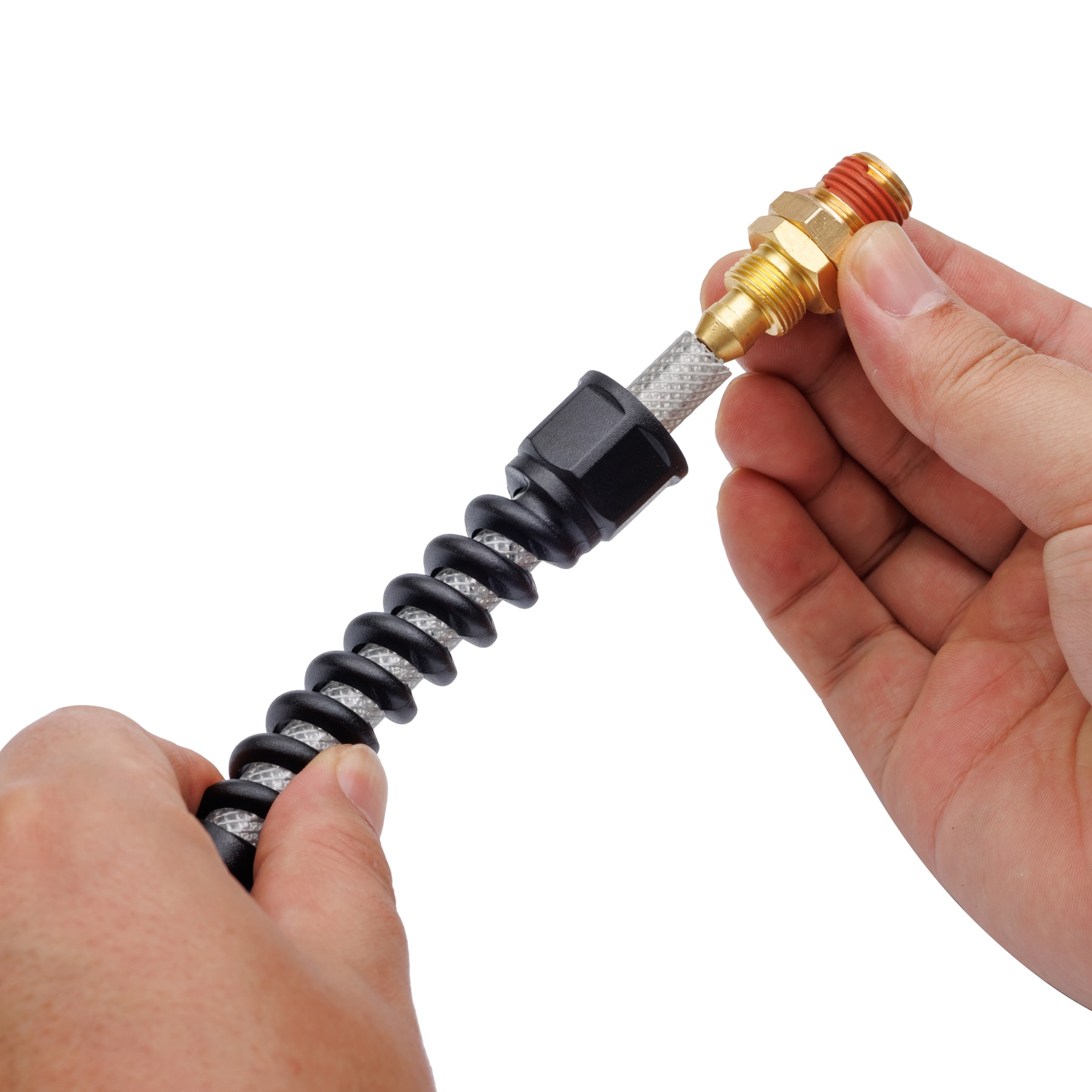 Manguera de Reparación de Campo de 1/4 de Pulgada con Extremo Giratorio (para mangueras de PU) SGY-AIR285
