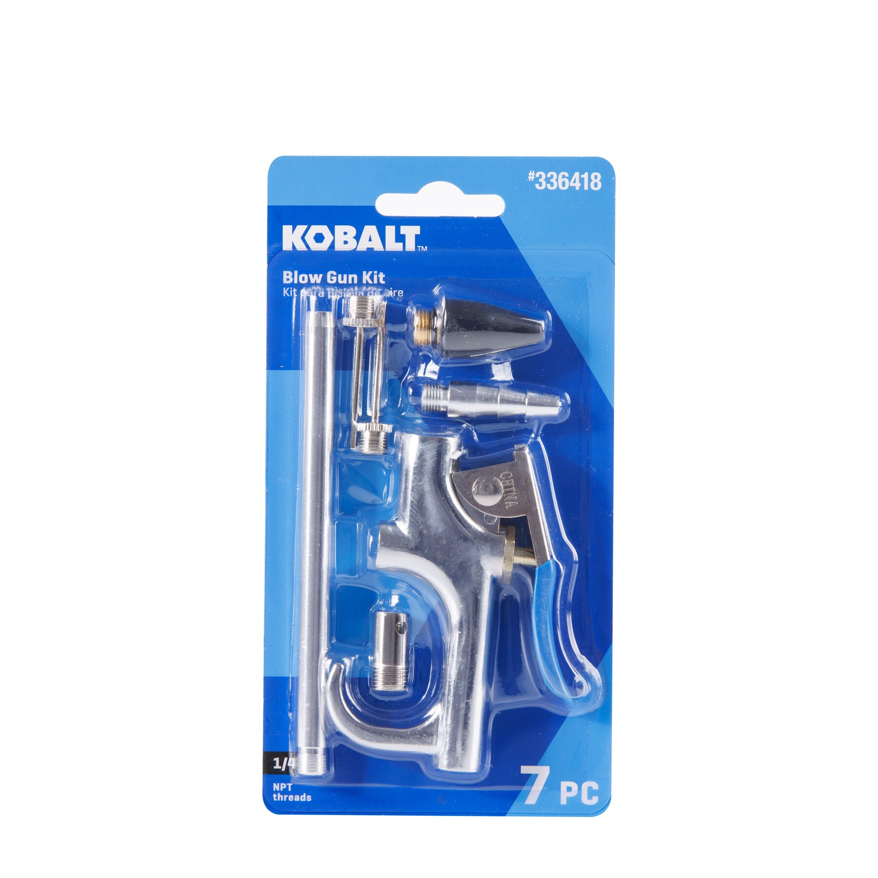 Kit de soplador de aire de 7 piezas Kobalt SGY-AIR125JH