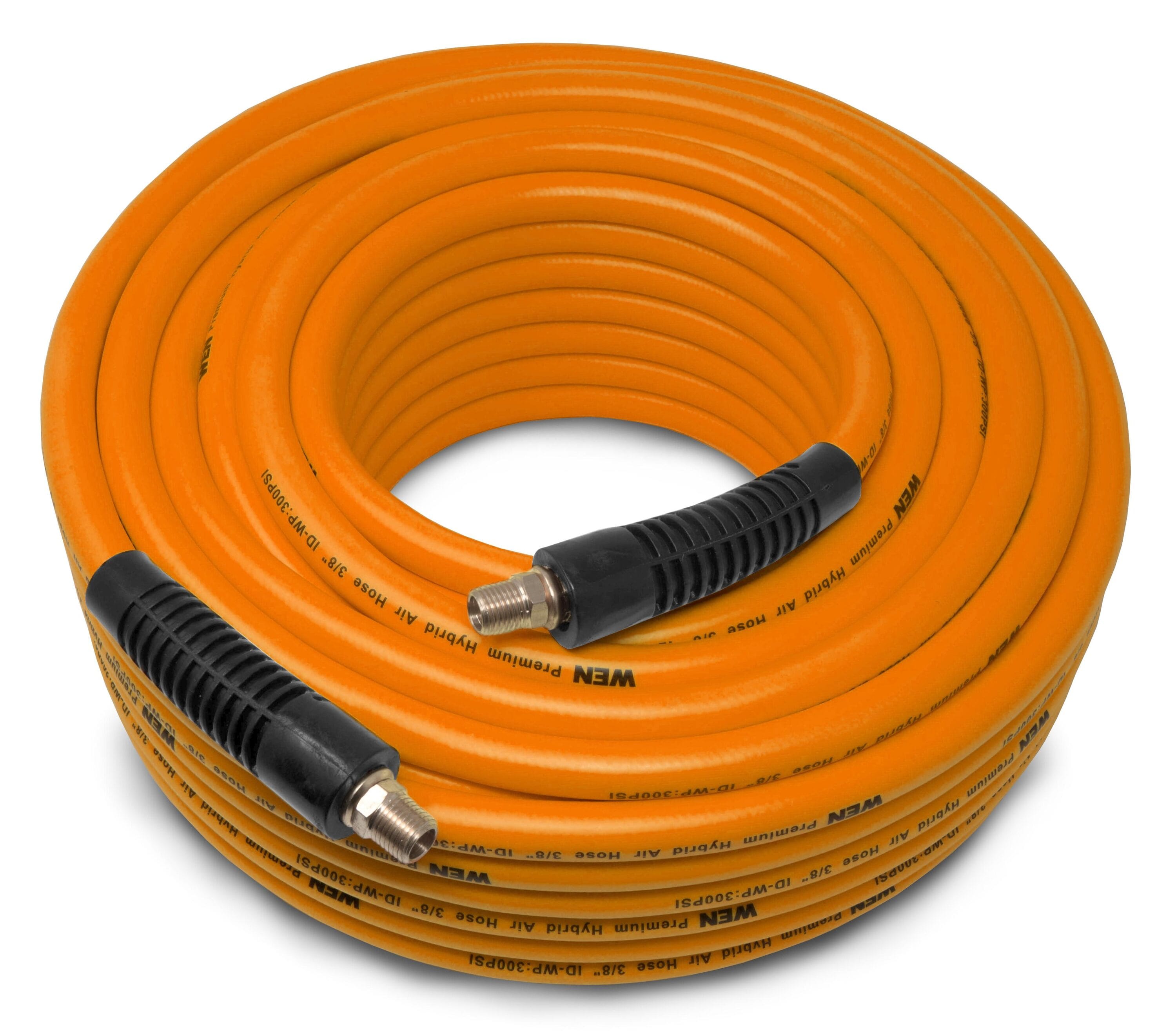 Manguera de Aire Neumático Híbrida de Polímero de 100 pies por 3/8 pulgadas y 300 psi de WEN