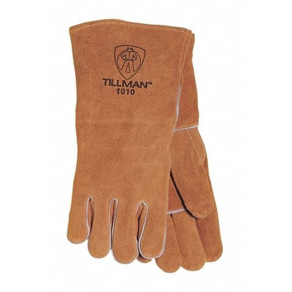 Guantes de soldadura Tillman Stick, palma de cuero de vaca, XL, PR - 1010XL