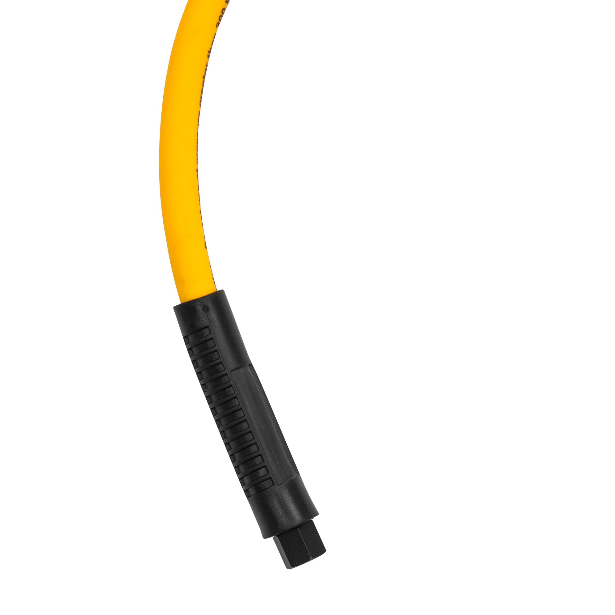 Manguera de conexión híbrida DEWALT de 3/8 pulgadas x 30 pulgadas con conexión de bola giratoria de 1/4 pulgadas DXCM012-0229