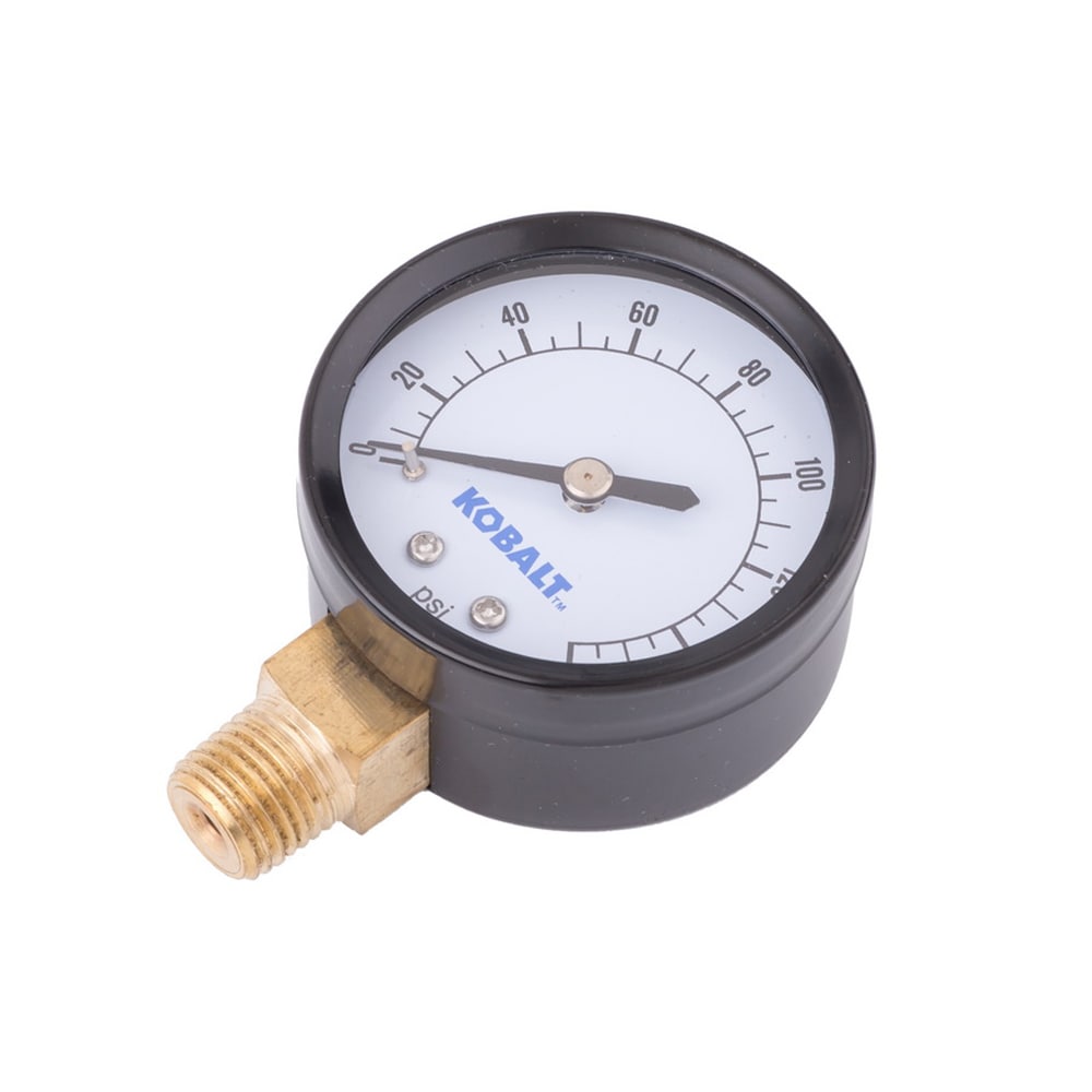 Medidor de aire Kobalt de montaje inferior de 1/4 de pulgada