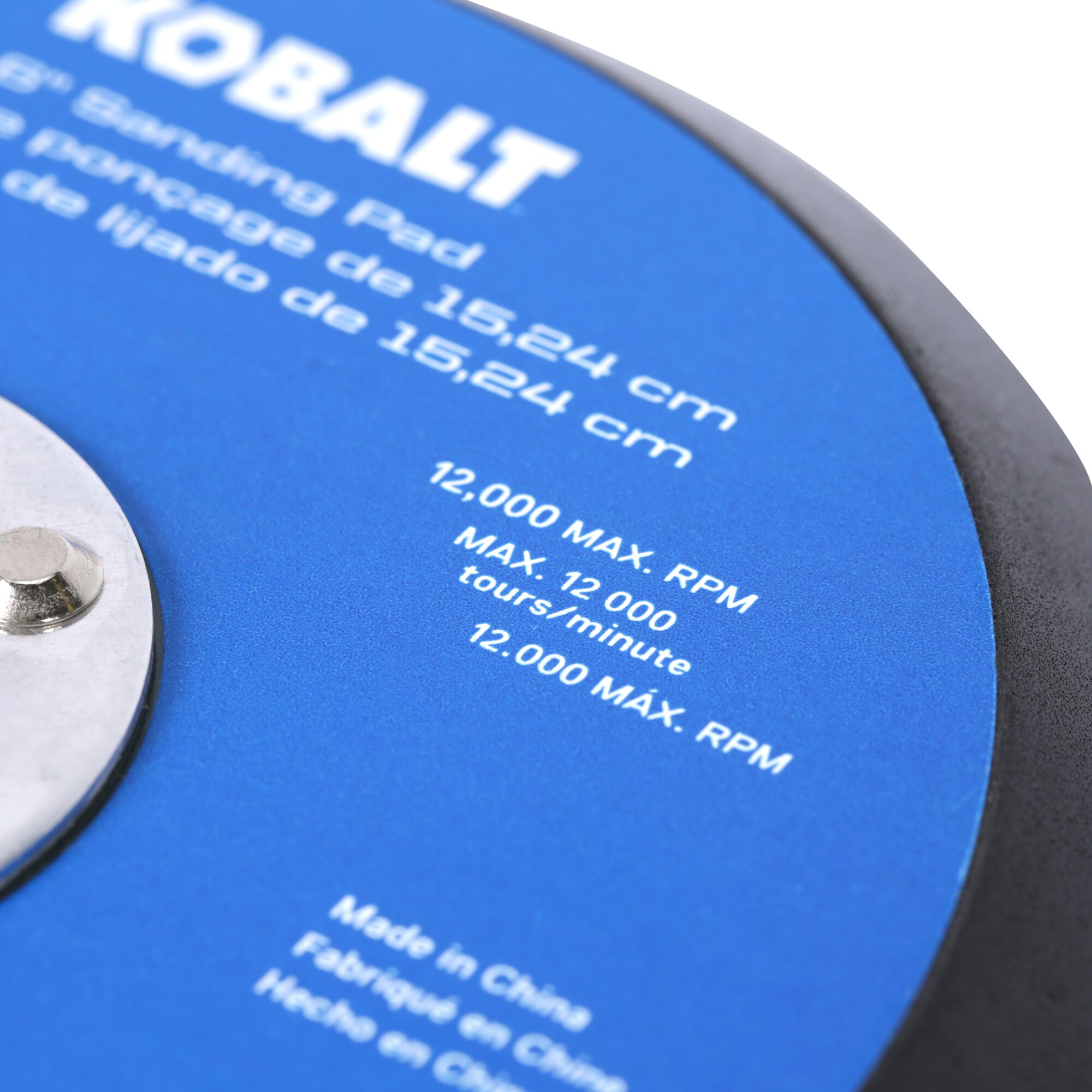 Almohadilla para lijar de 6 pulgadas Kobalt SGY-AIR123JH