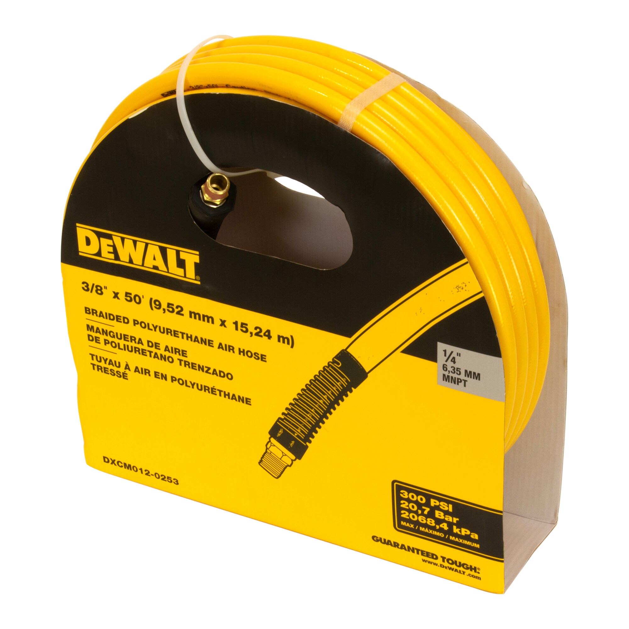 Manguera trenzada de poliuretano de 3/8 pulgadas x 50 pies DEWALT DXCM012-0253