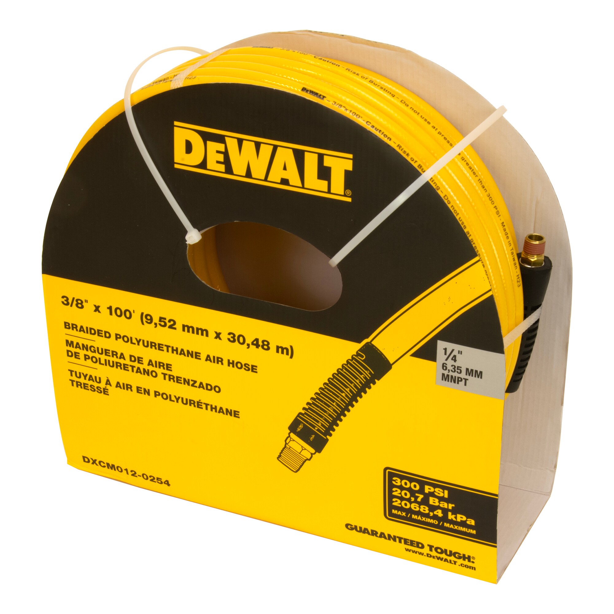 Manguera de Aire de Poliuretano Trenzado DEWALT de 100 pies DXCM012-0254