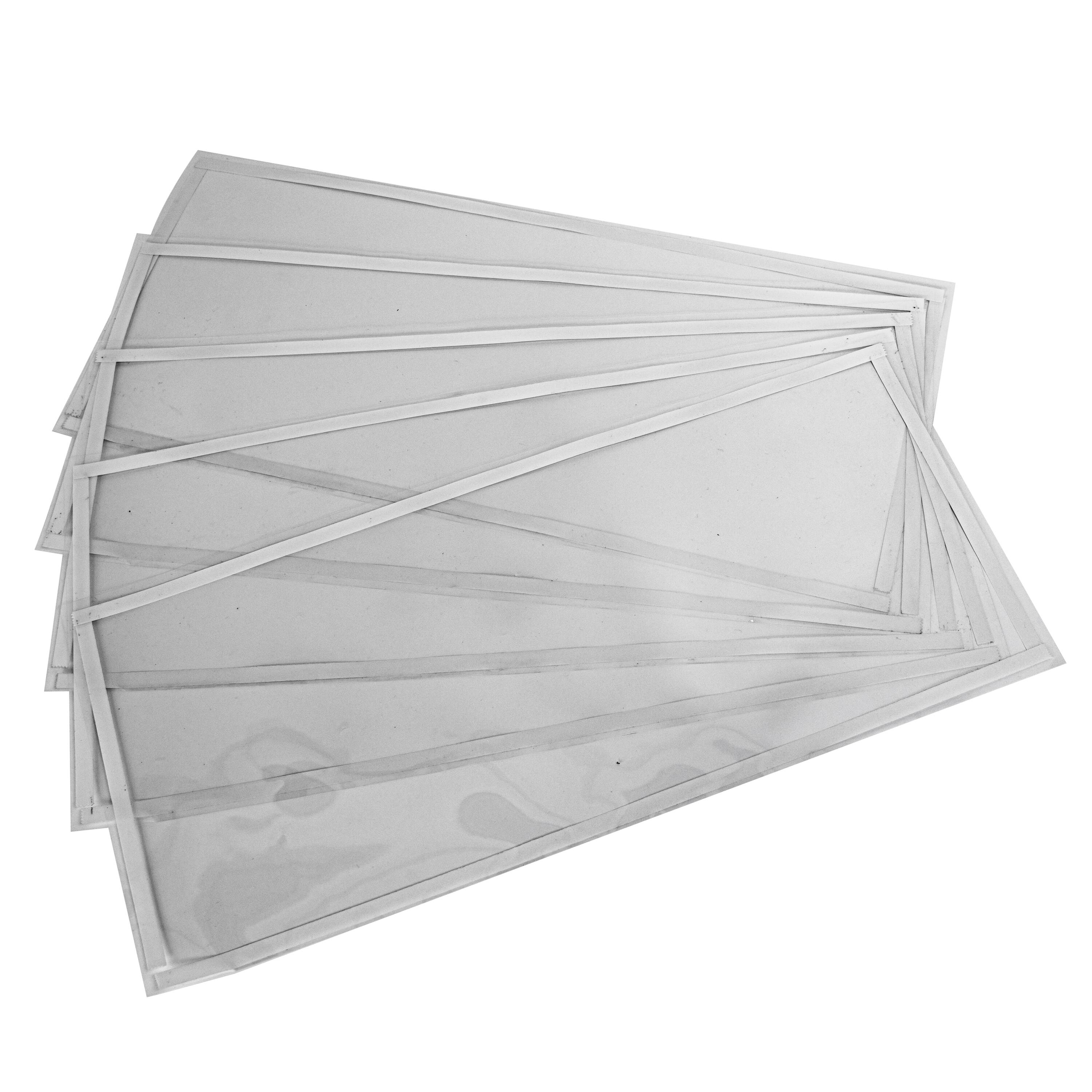 Reemplazos de Protectores de Ventana Adhesivos DEWALT de 10 Piezas para Gabinete de Chorro Abrasivo DXCM103-0214