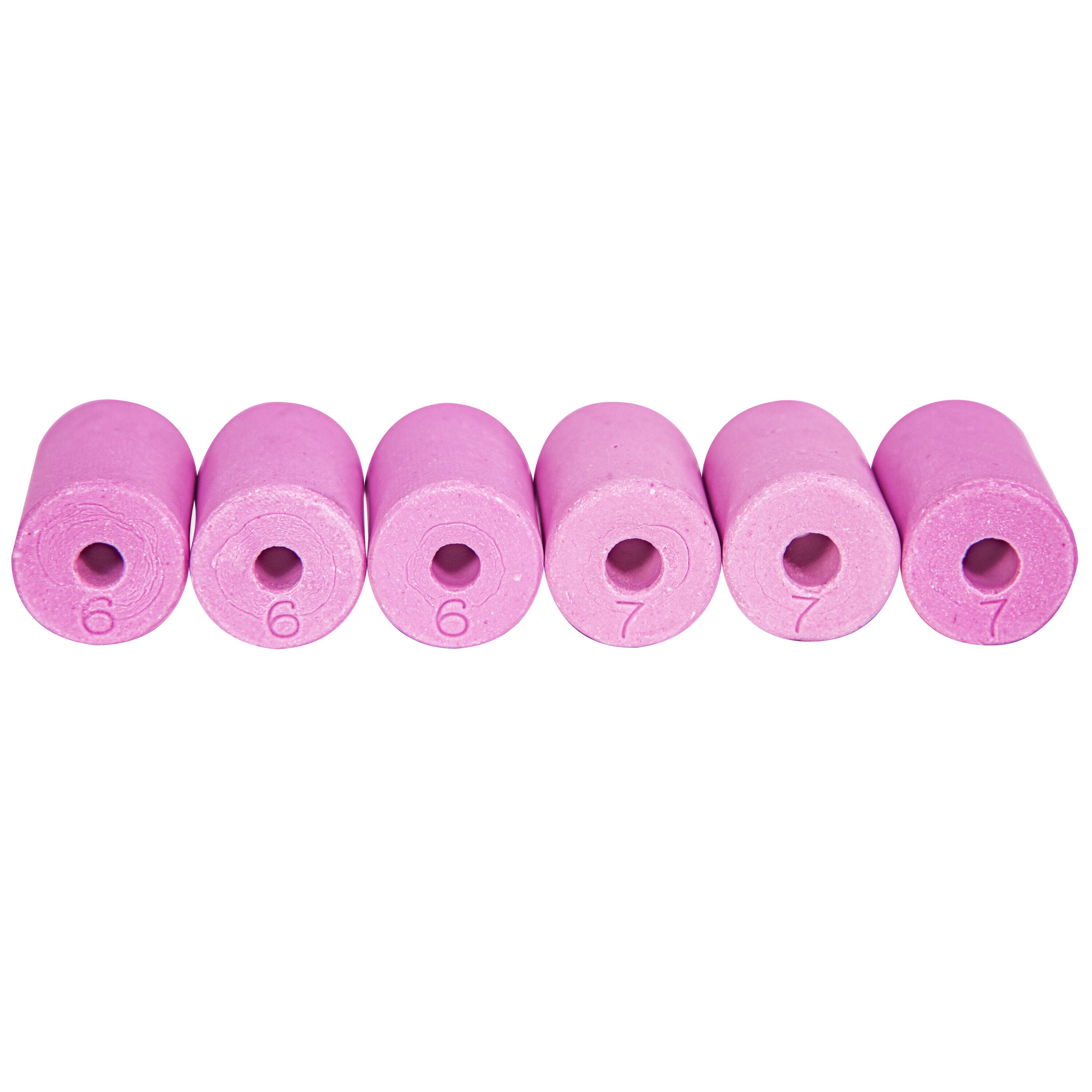 Boquillas DEWALT de 6 piezas de 6 mm y 7 mm para gabinete de chorro abrasivo DXCM005-0046