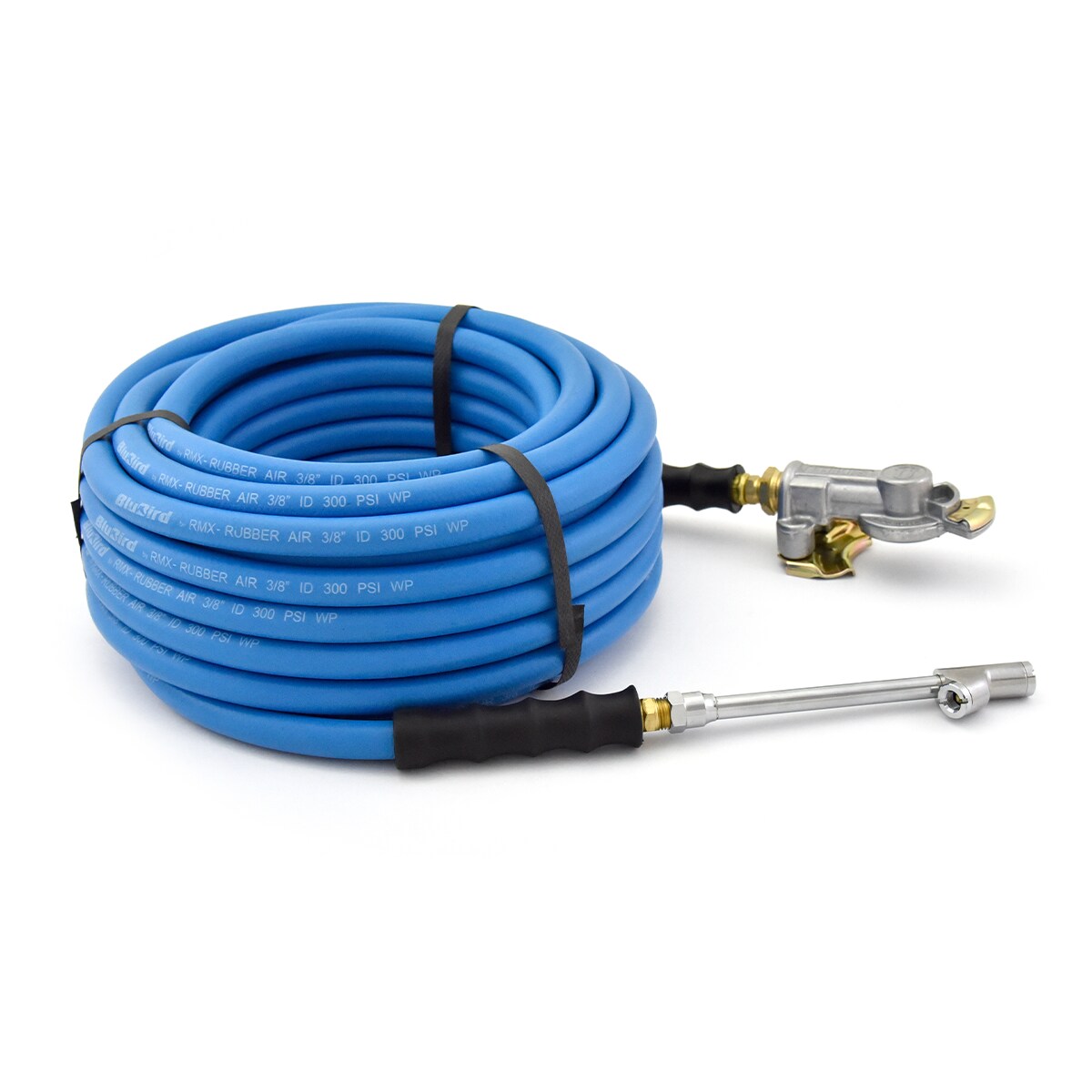 Manguera de Aire de Hule de Alta Calidad Edición Flota 3/8 de pulgada x 50 pies BluBird BB3850KIT-FLT