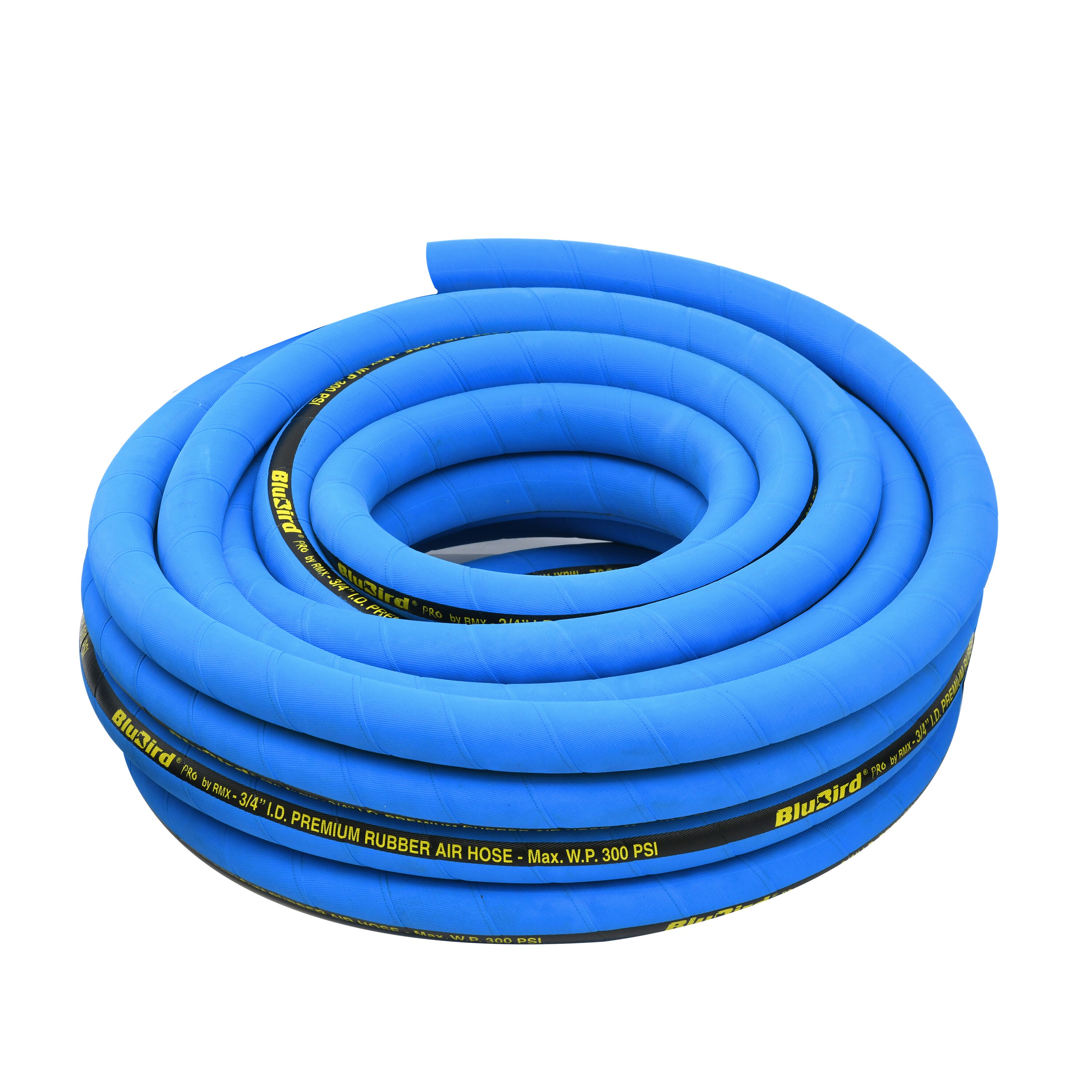 Manguera de aire de caucho premium a granel de 1 pulgada x 300 pies BluBird BBPROONE300