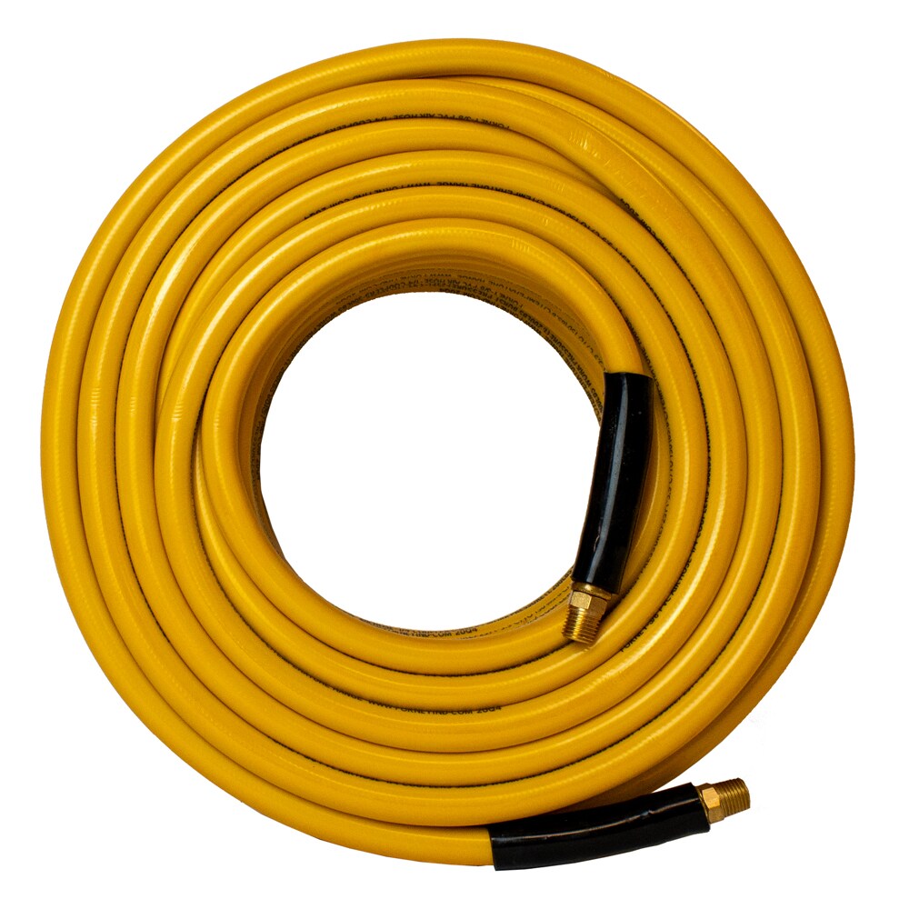Manguera de aire amarilla de PVC Forney 3/8 pulgadas x 100 pies 75415