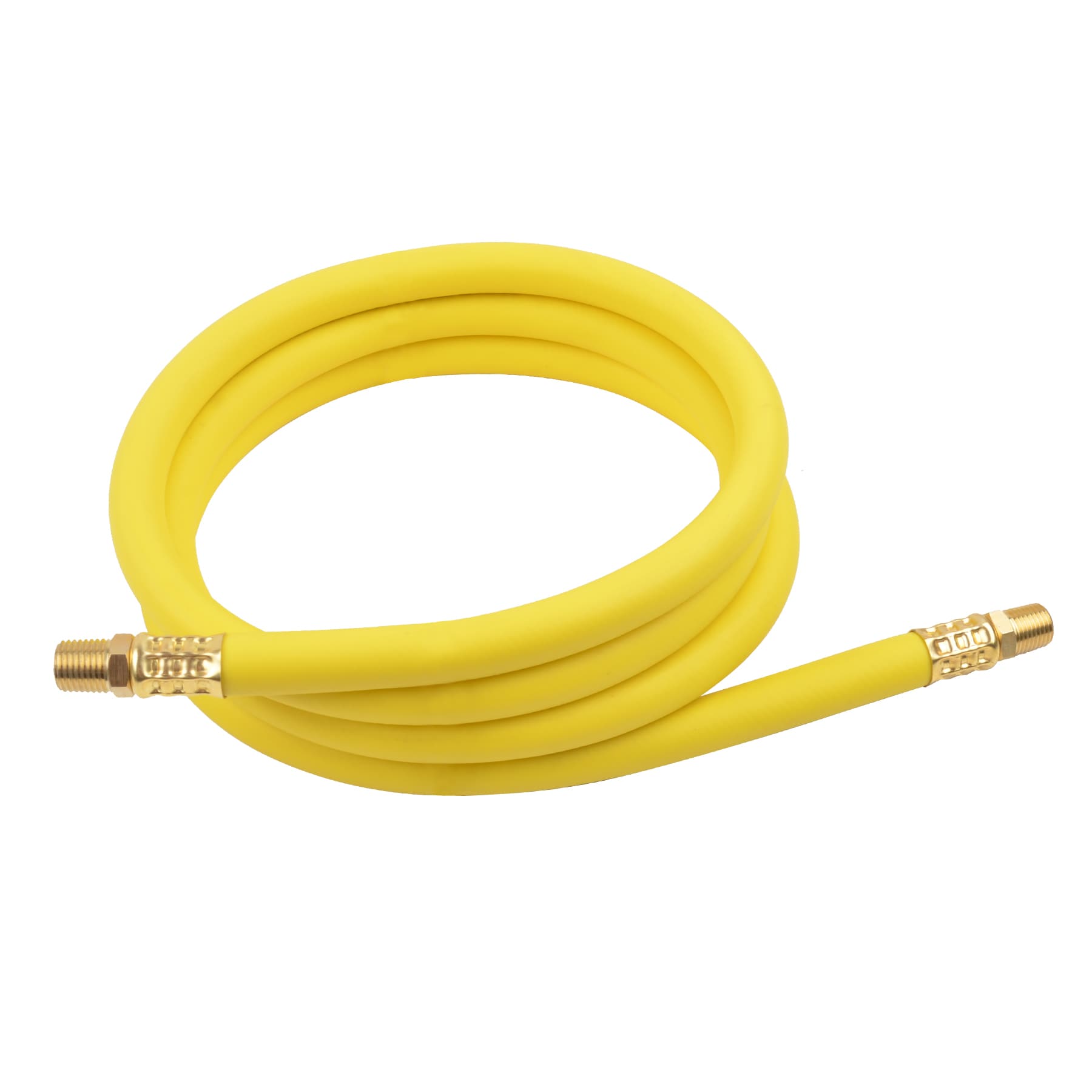 Manguera de Aire Híbrida de Polietileno de 3/8 pulgadas x 6 pies para Herramientas de Uso Rudo