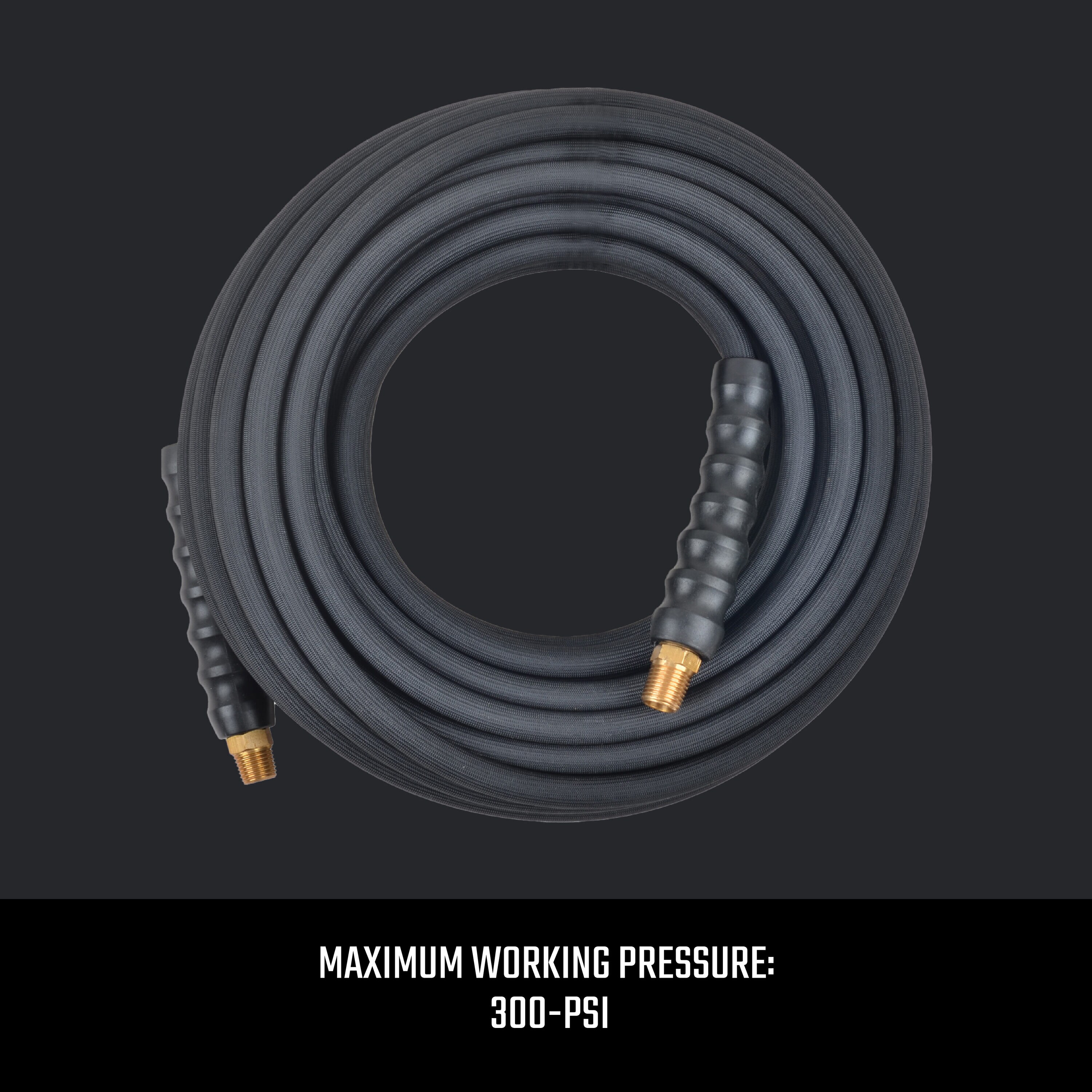 Manguera de aire forrada de 1/4 pulgadas por 50 pies de CRAFTSMAN