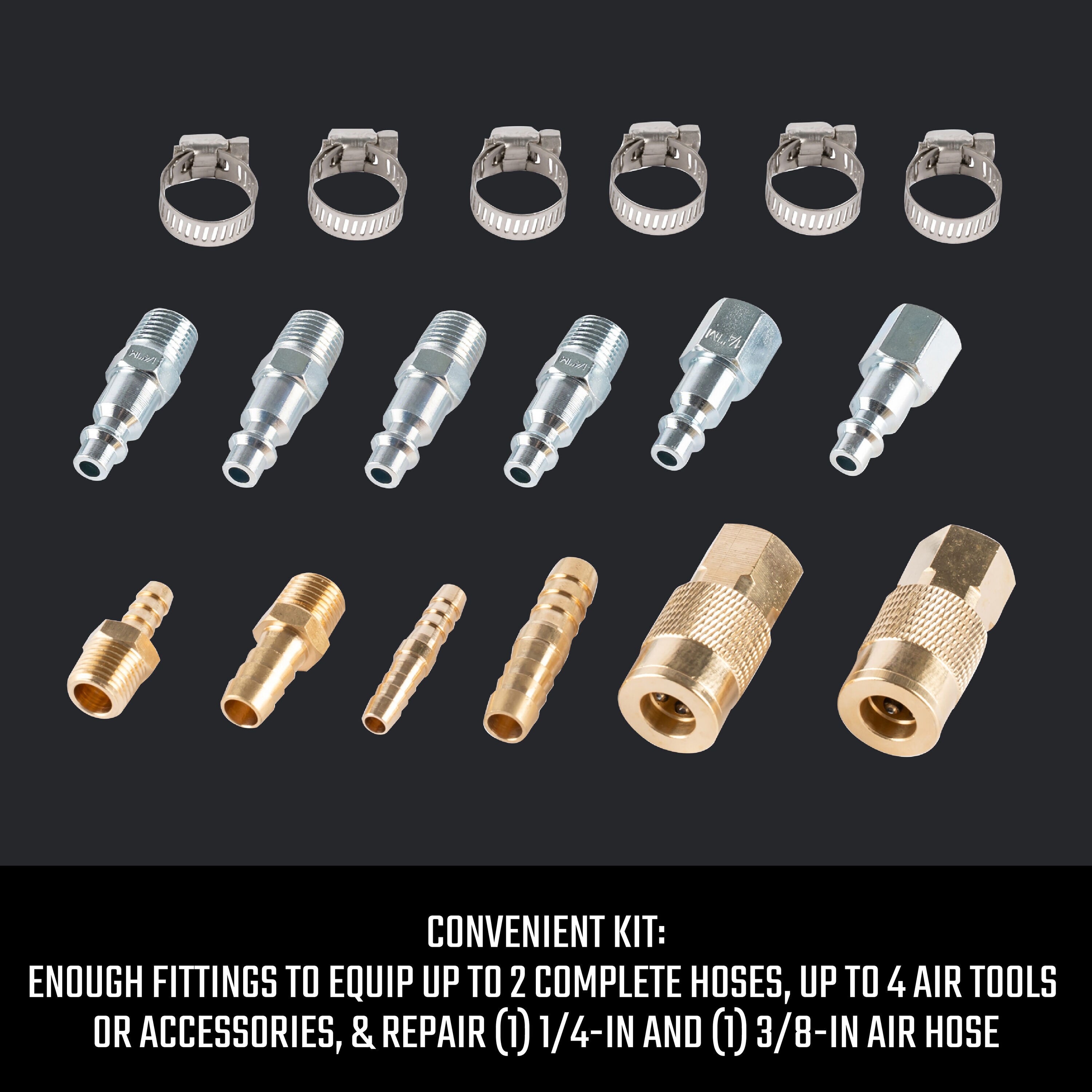 Kit de Reparación CRAFTSMAN de 19 piezas Conecta y Arregla CMXZTSG1170NB