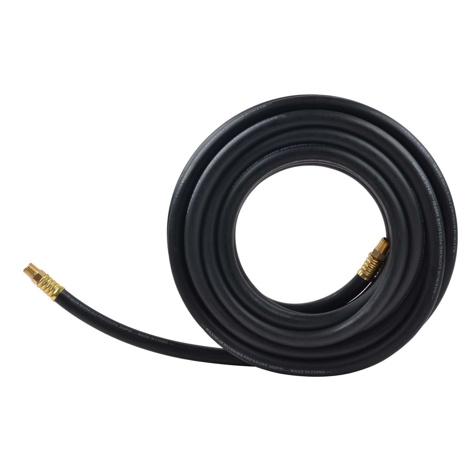 Manguera de aire de caucho de 3/8 pulgadas x 25 pies Craftman CMXZTSG1176NB