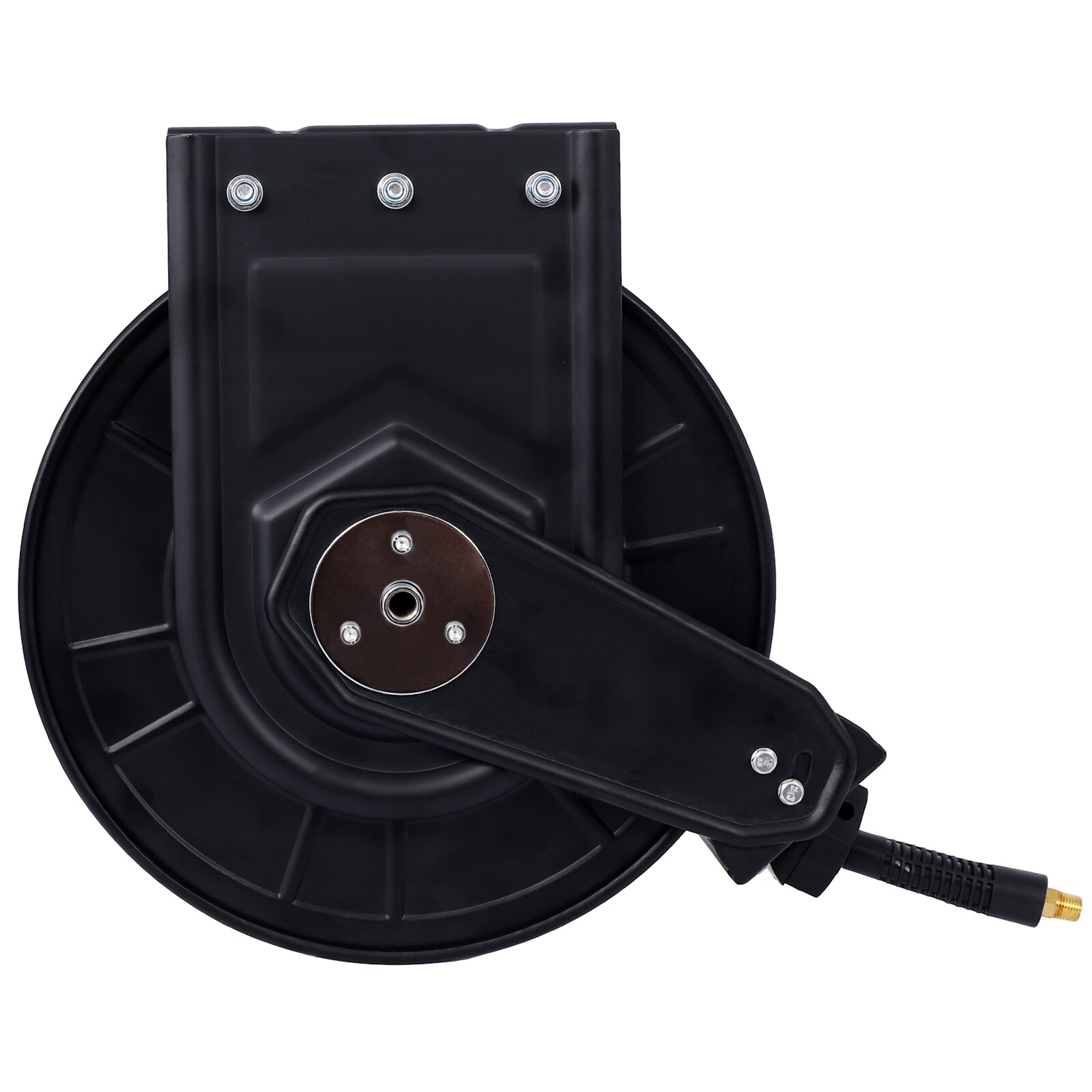 Carrete de manguera de aire retráctil de 3/8 pulgadas y 50 pies de Wildaven PL1998024
