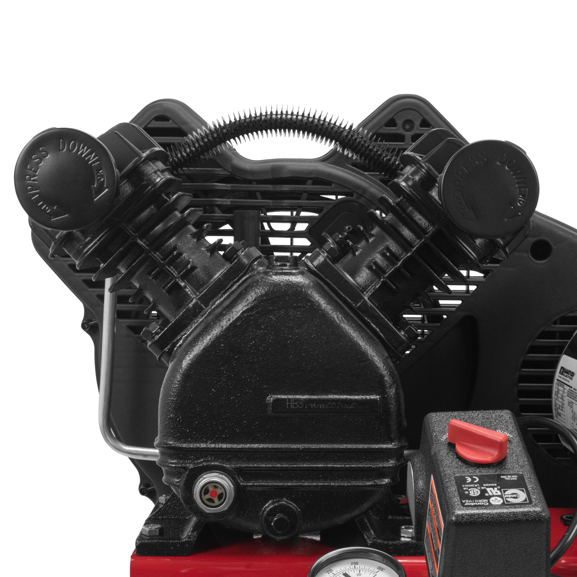 Compresor de aire portátil vertical 135 PSI de 30 galones de PORTER-CABLE PXCMLC1683066.