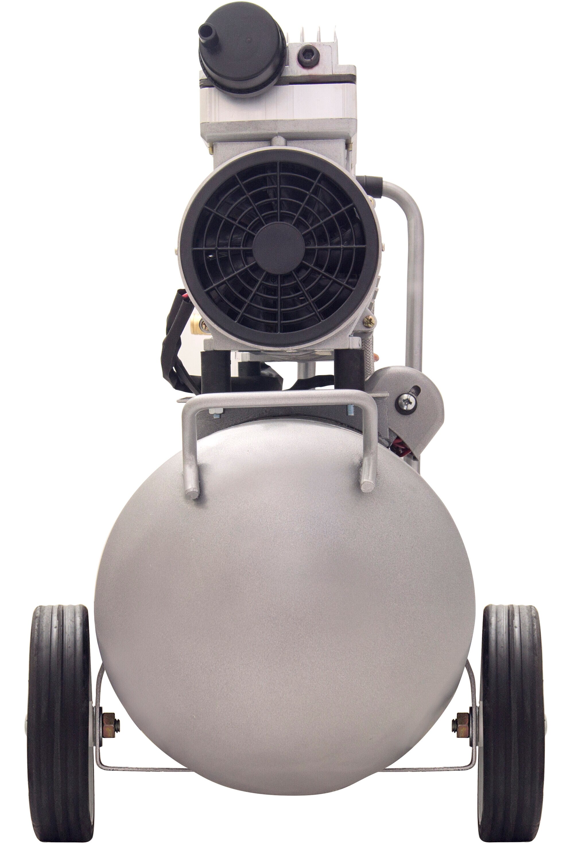Compresor de aire eléctrico portátil horizontal de 6 galones y 125 PSI de California Air Tools CAT-6010LFC.
