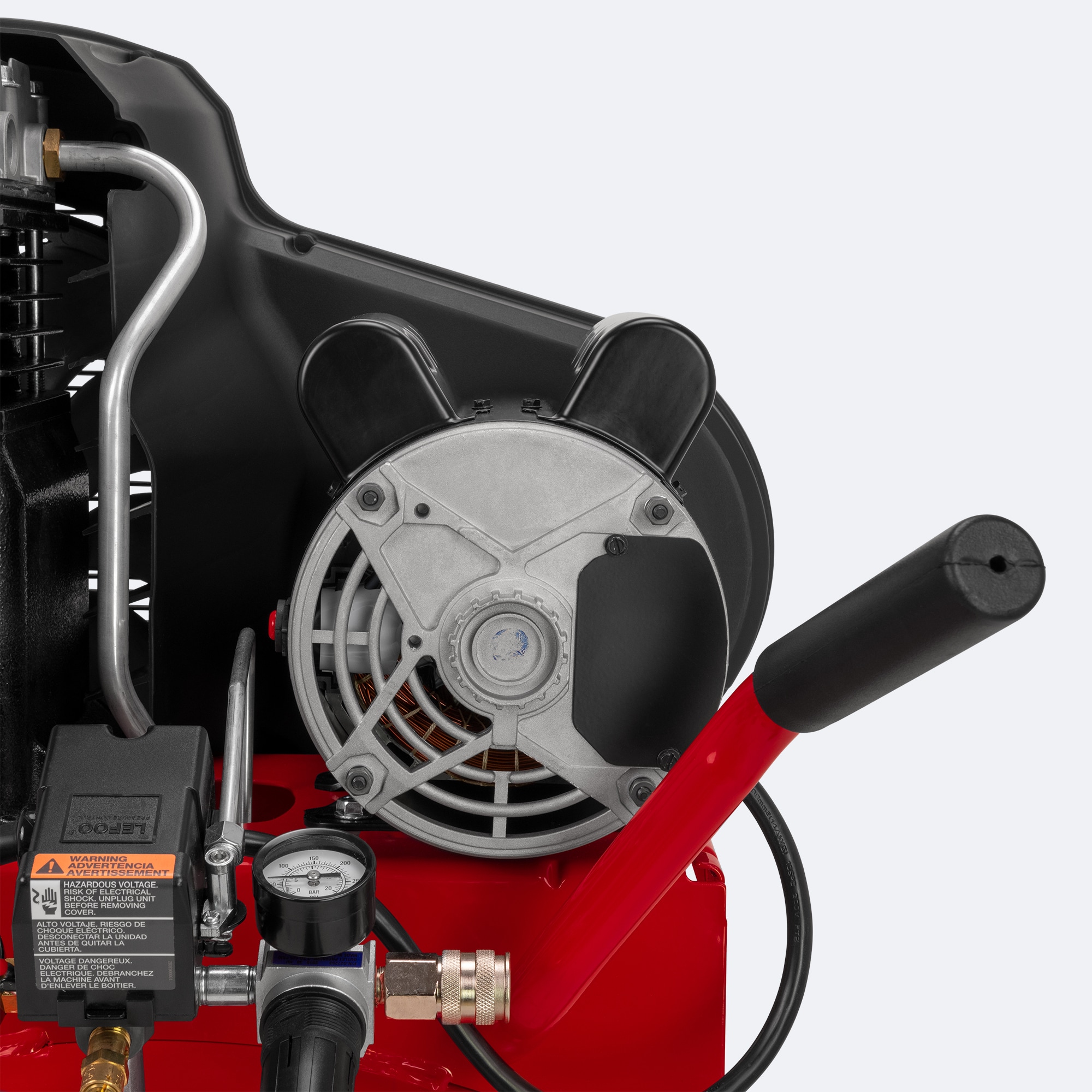Compresor de aire vertical portátil eléctrico de 30 galones y 175 PSI